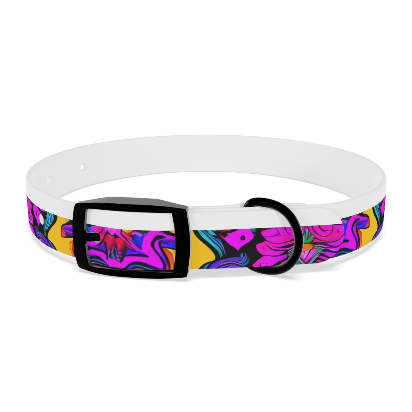 Vibrant Illusions Dog Collar