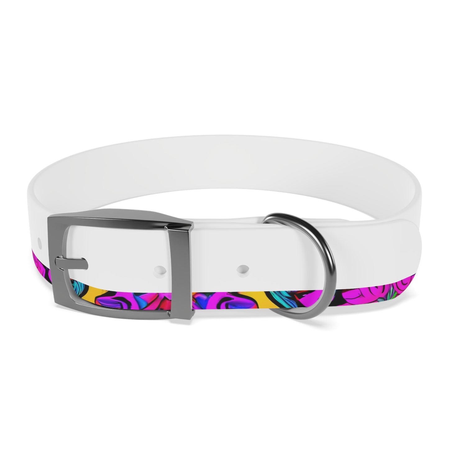 Vibrant Illusions Dog Collar