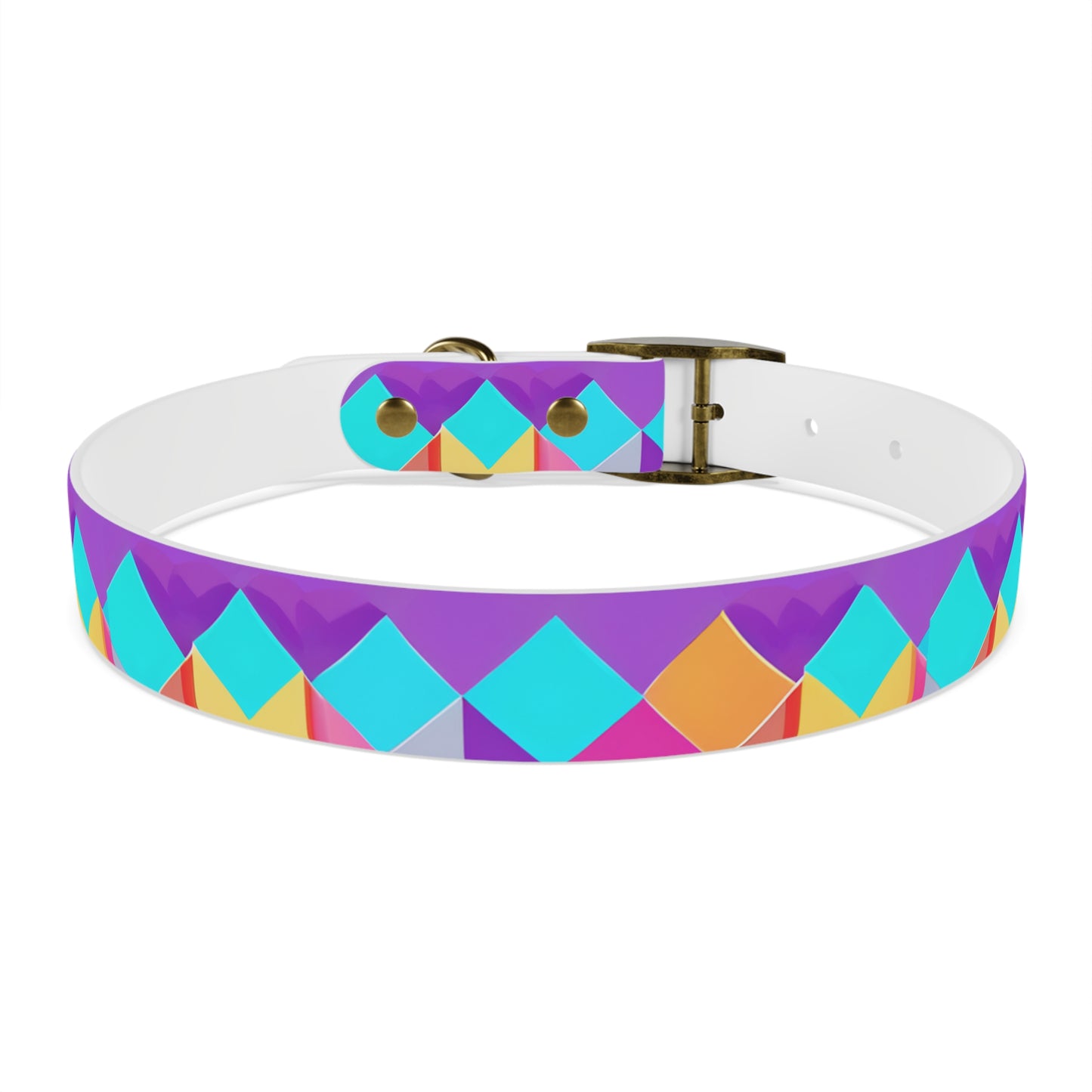 Prismatic Patterns Dog Collar