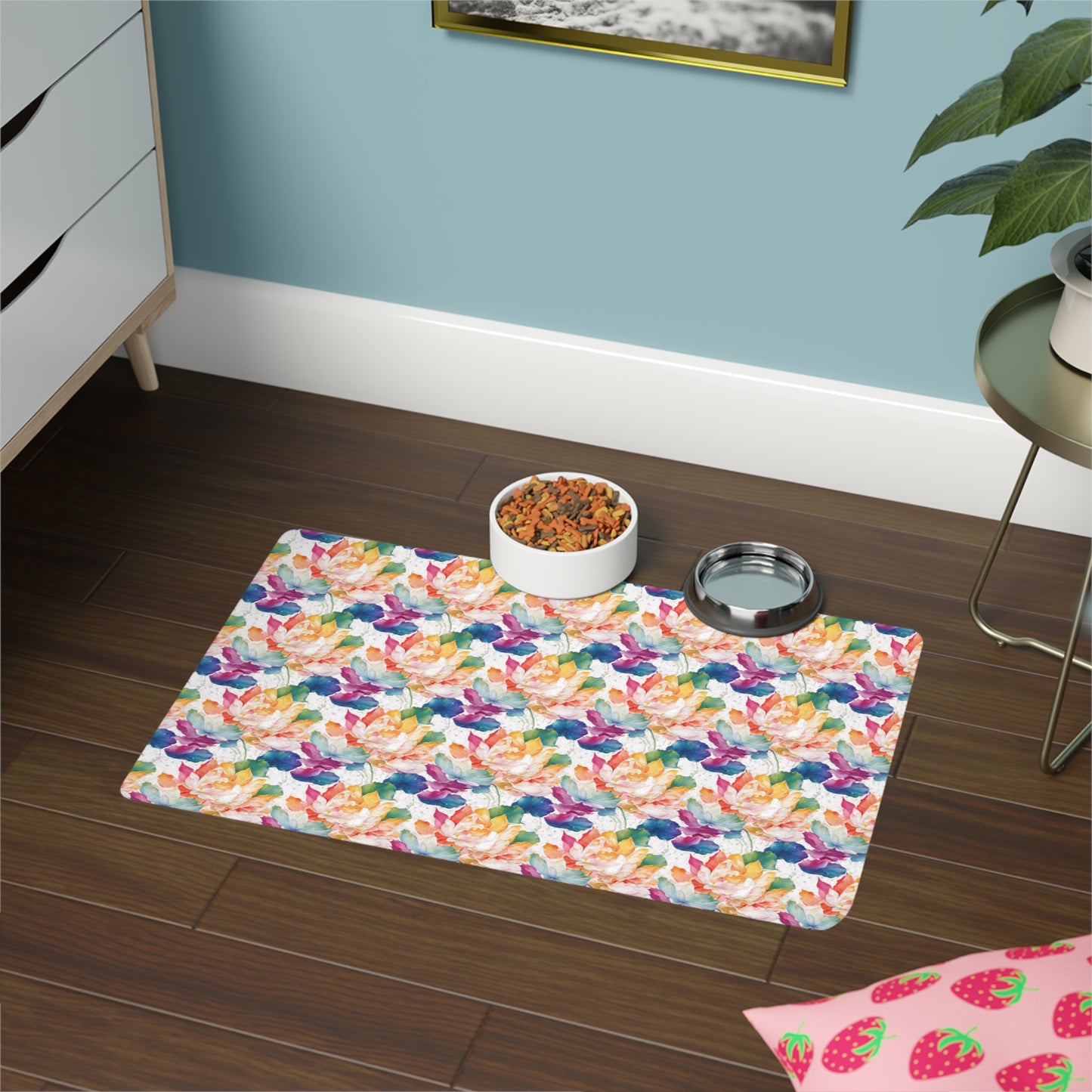 Botanical Bliss Pet Food Mat (12x18)