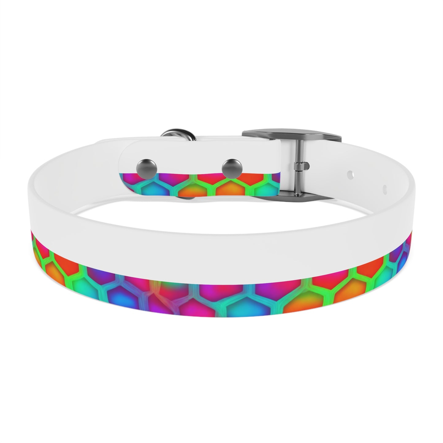 Color Hive Dog Collar