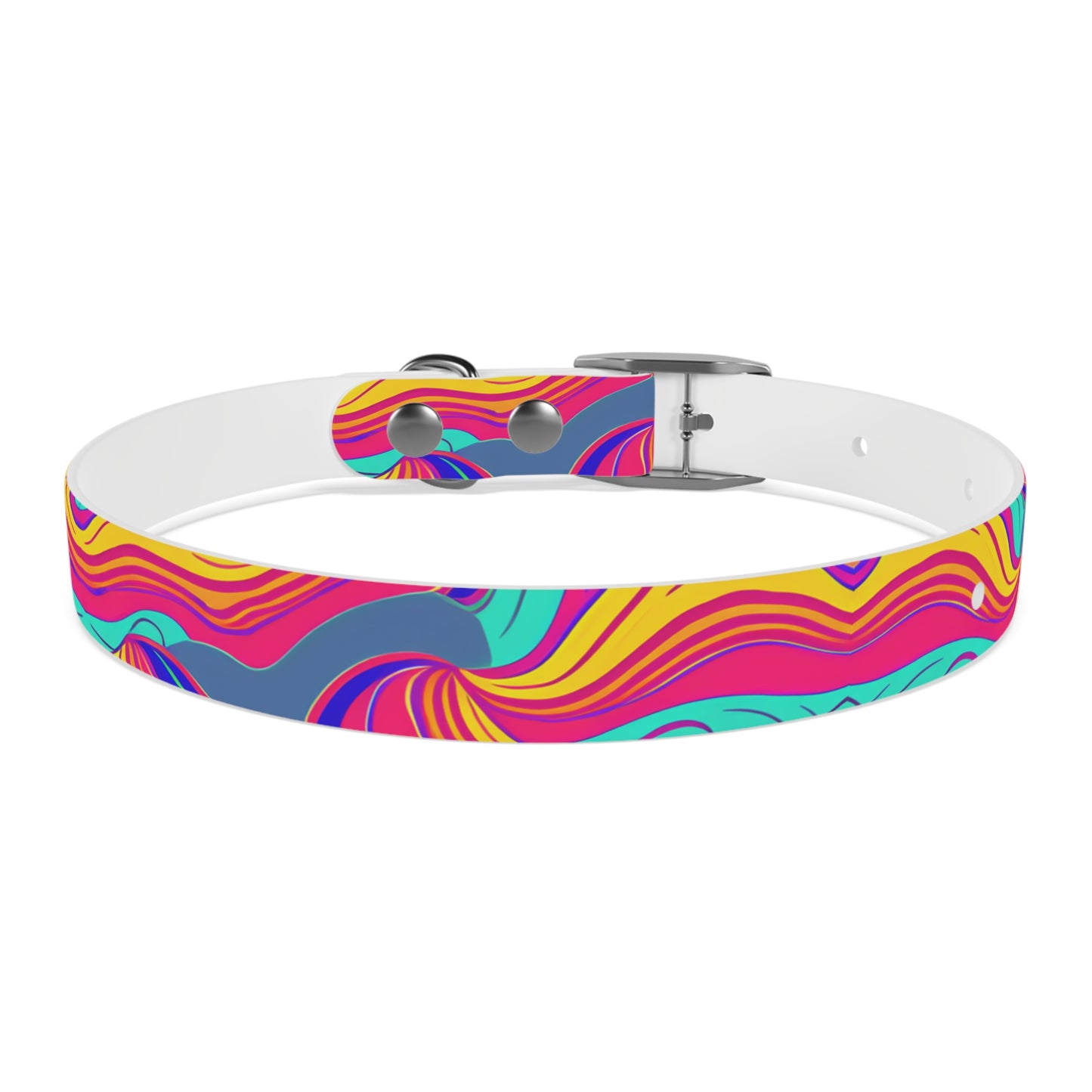 Psychedelic Grove Dog Collar