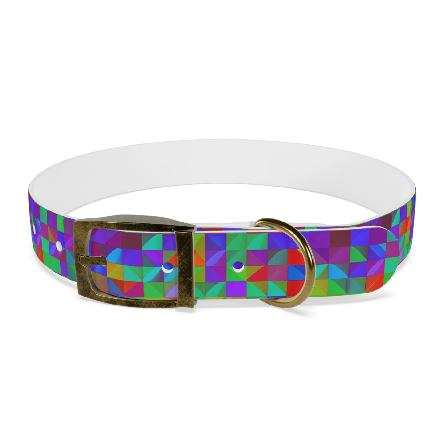 Prism Patterns Dog Collar