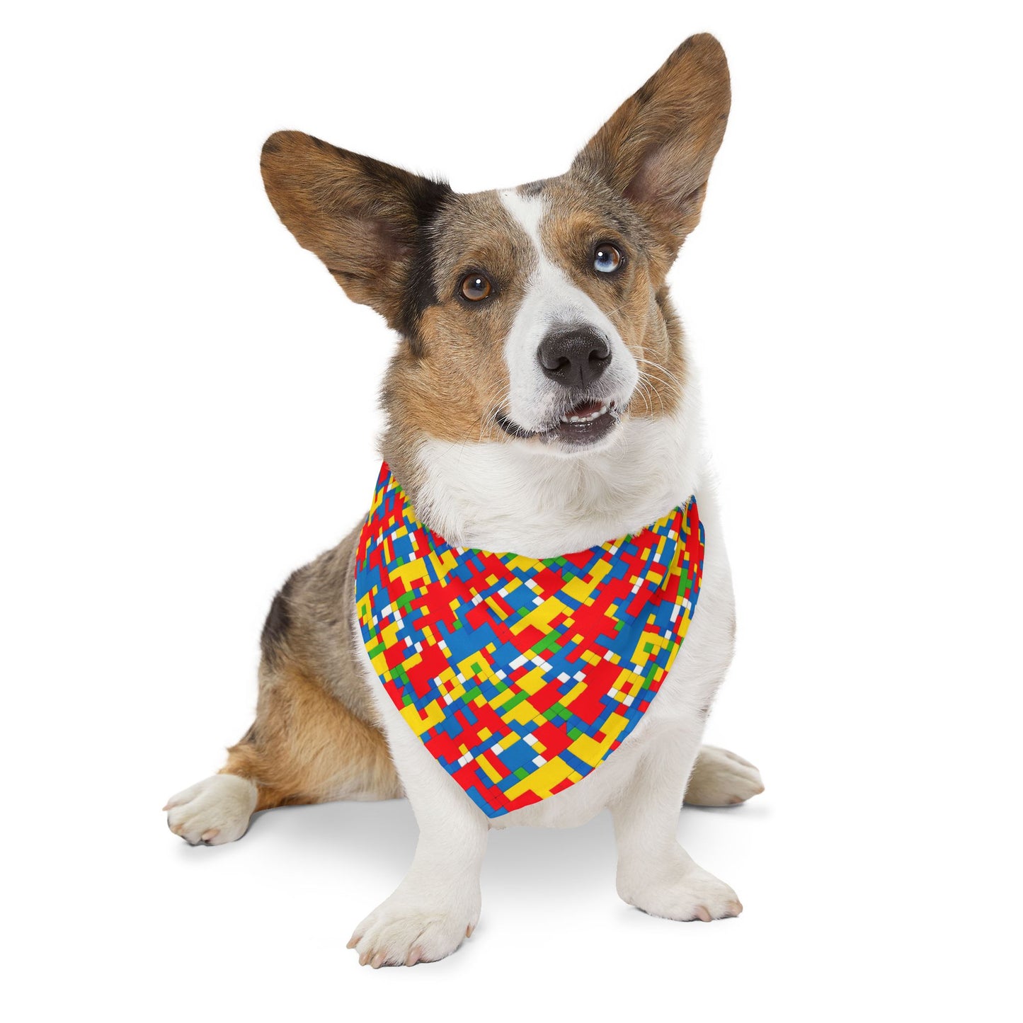 Tessellation Tango Pet Bandana Collar