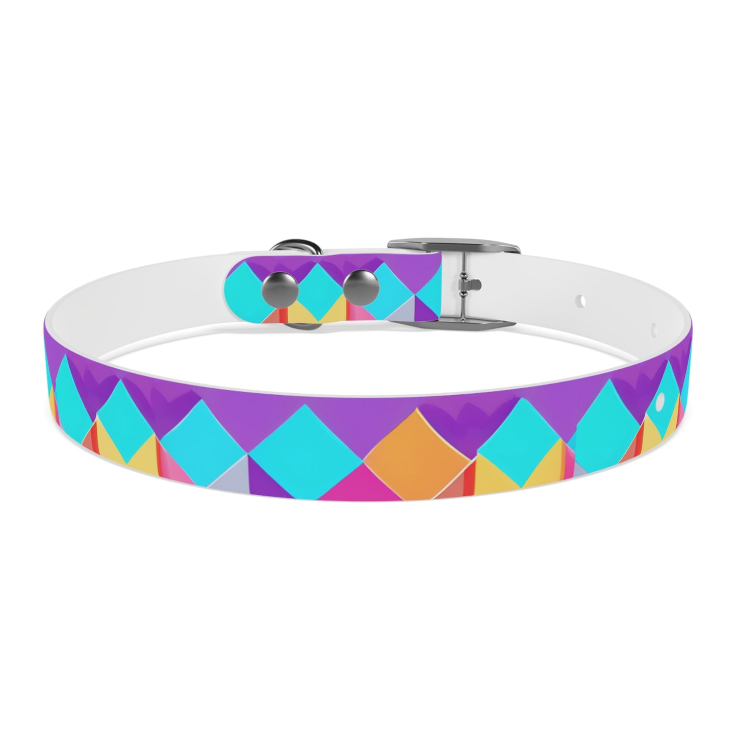 Prismatic Patterns Dog Collar