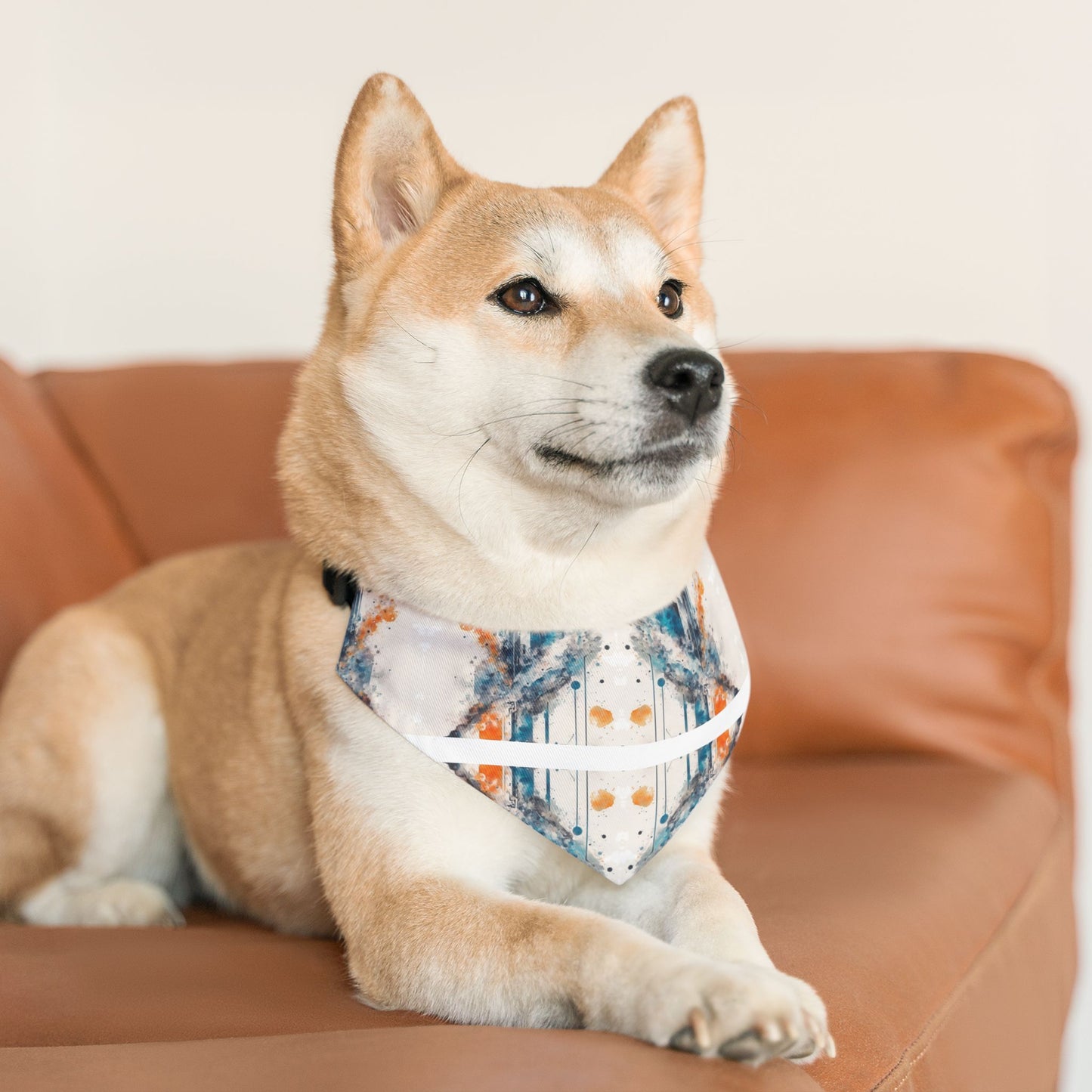 Vibrant Vandal Pet Bandana Collar