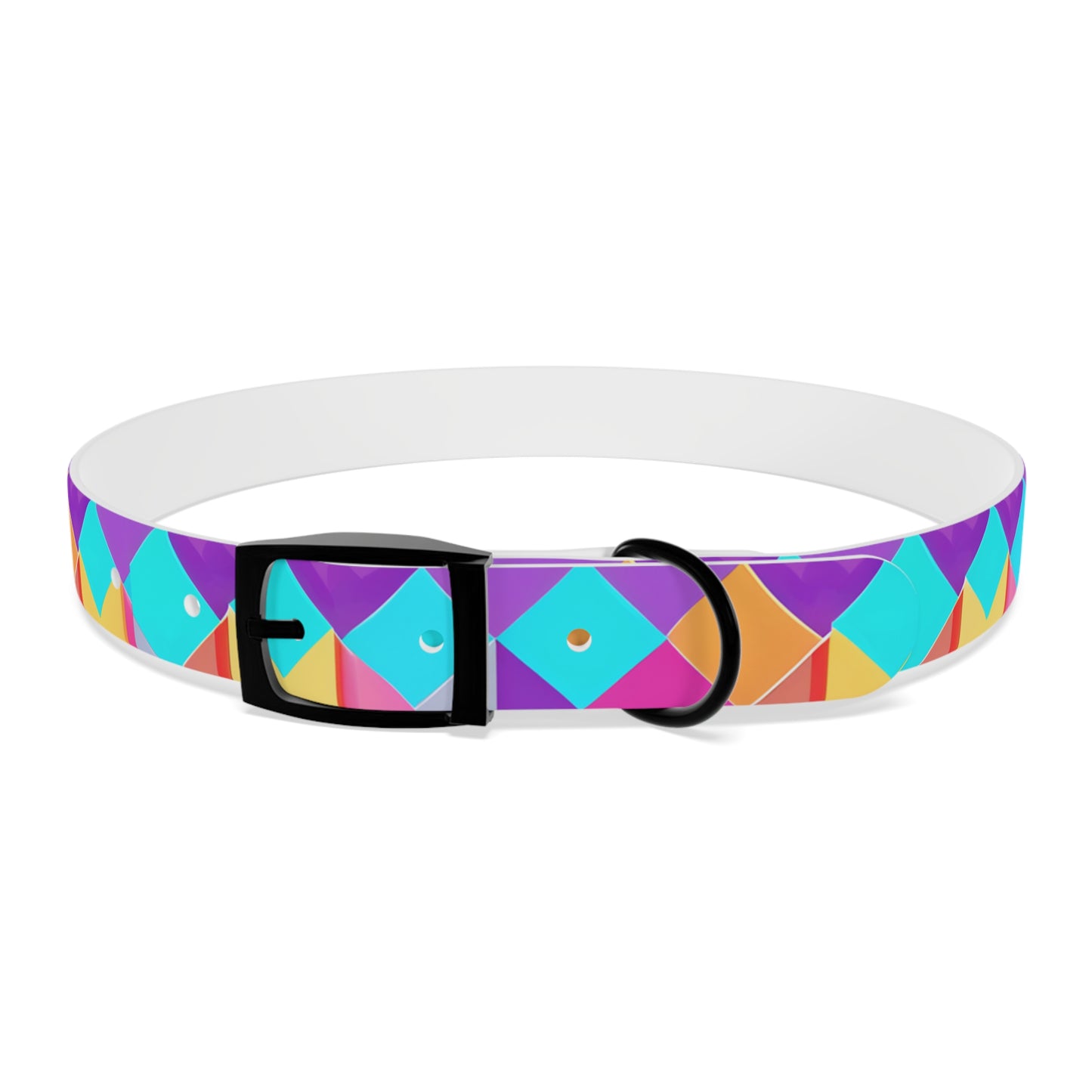 Prismatic Patterns Dog Collar