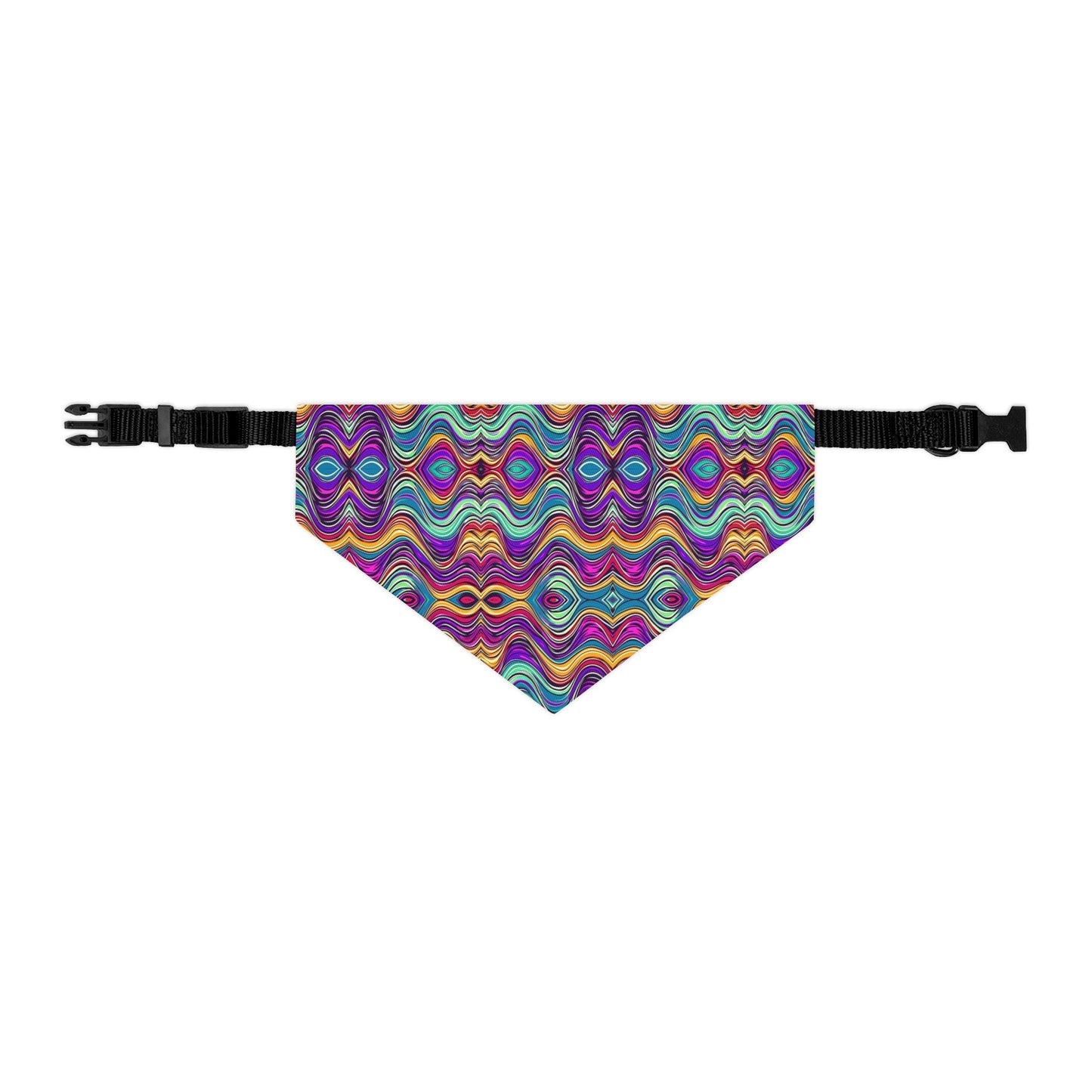 Cosmic Ripple Pet Bandana Collar