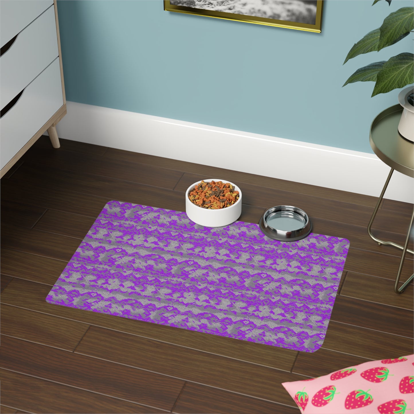 Diamond Dust Pet Food Mat (12x18)