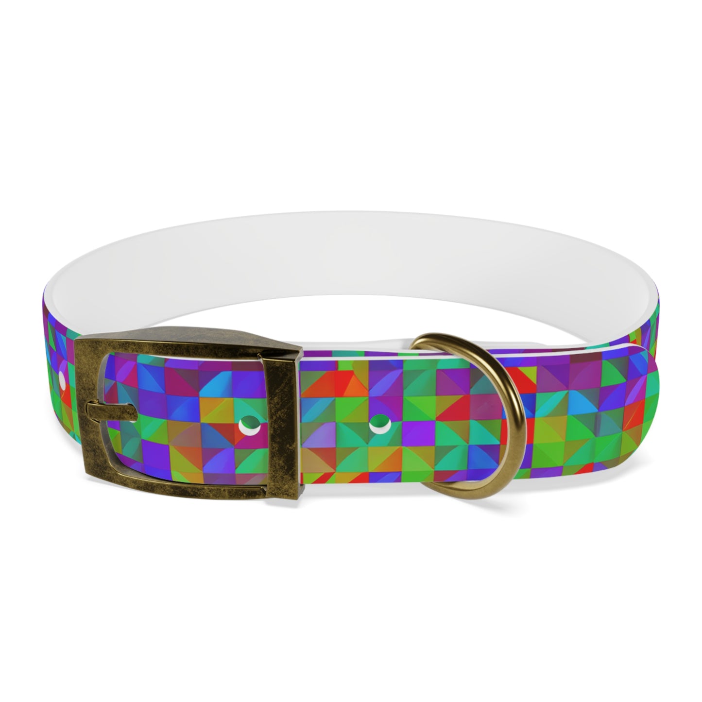 Prism Patterns Dog Collar