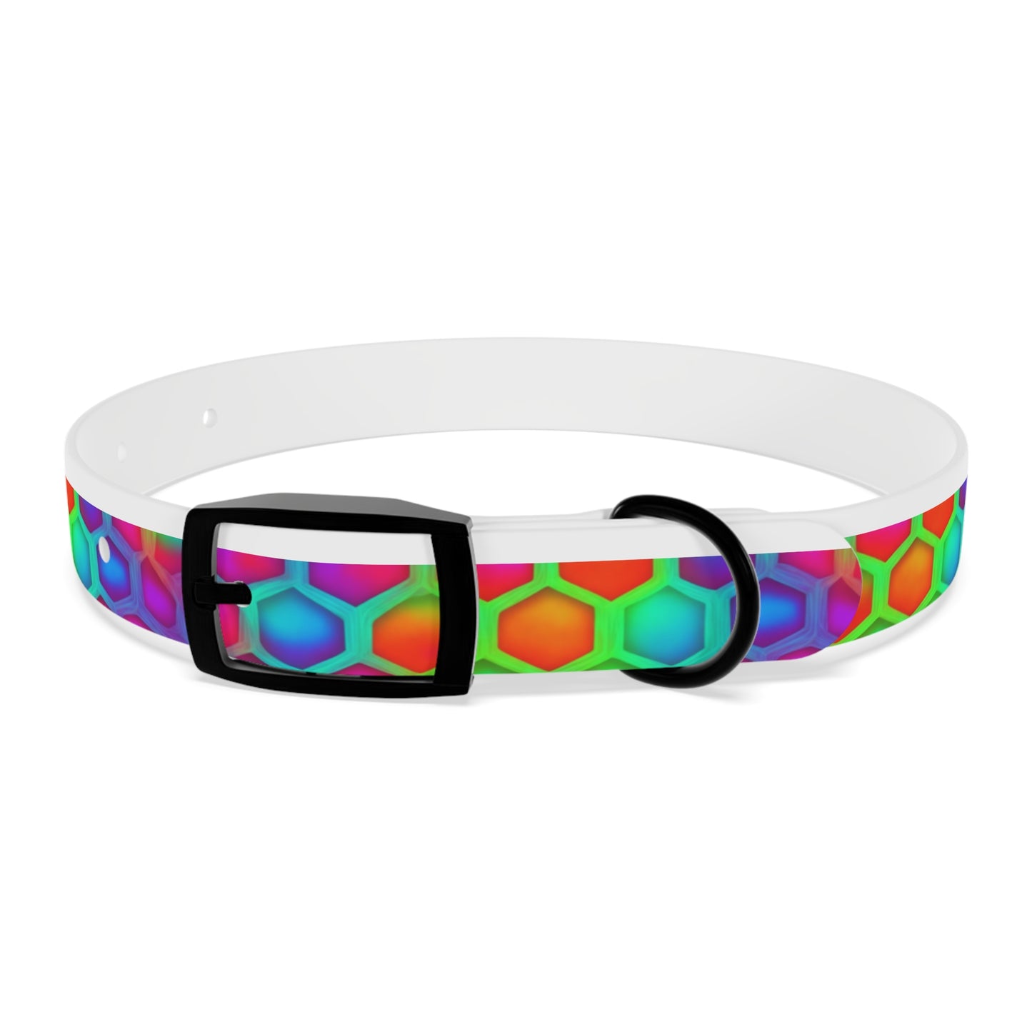 Color Hive Dog Collar