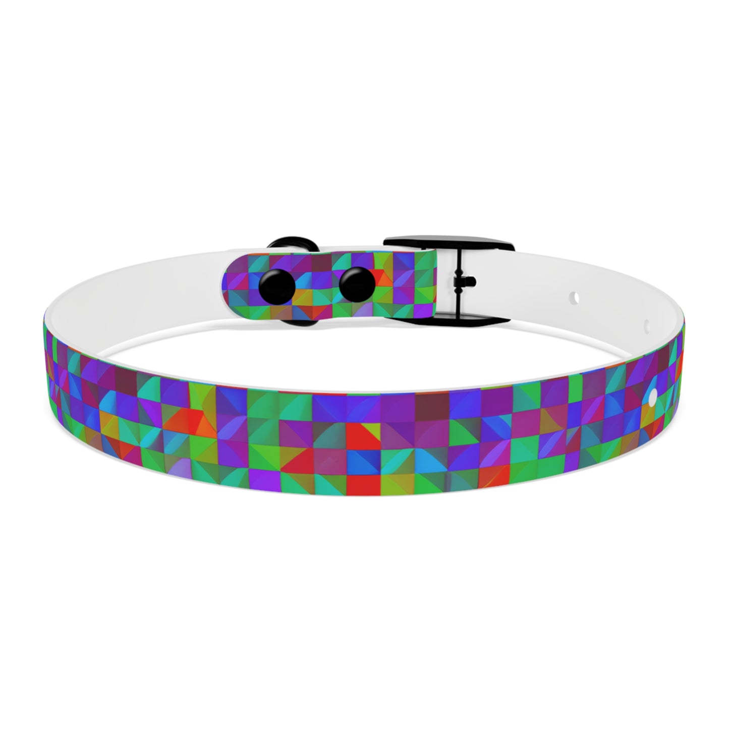 Prism Patterns Dog Collar