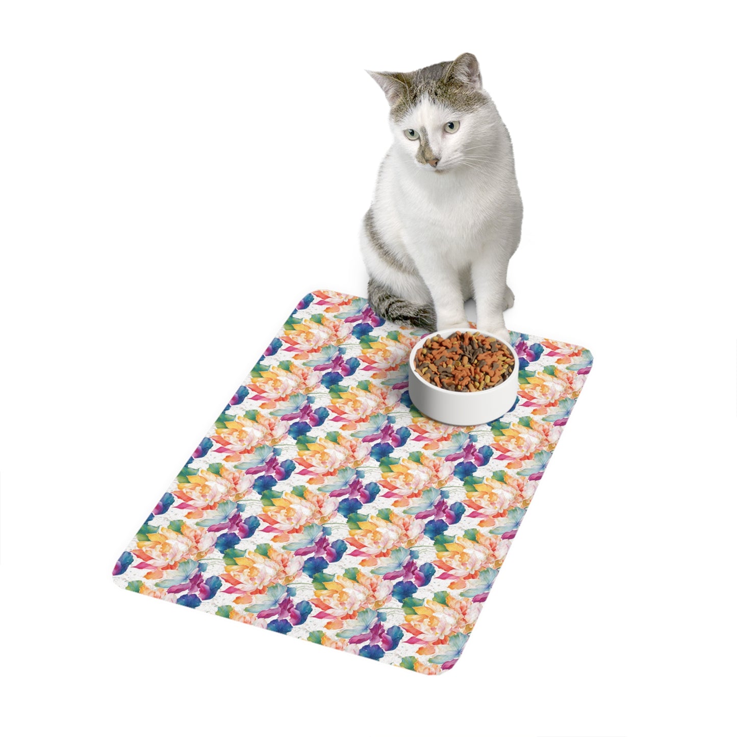 Botanical Bliss Pet Food Mat (12x18)