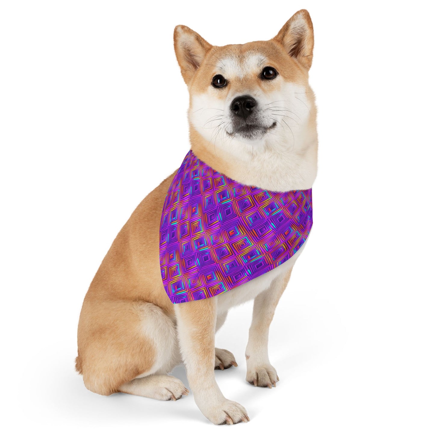 Color Gems Pet Bandana Collar