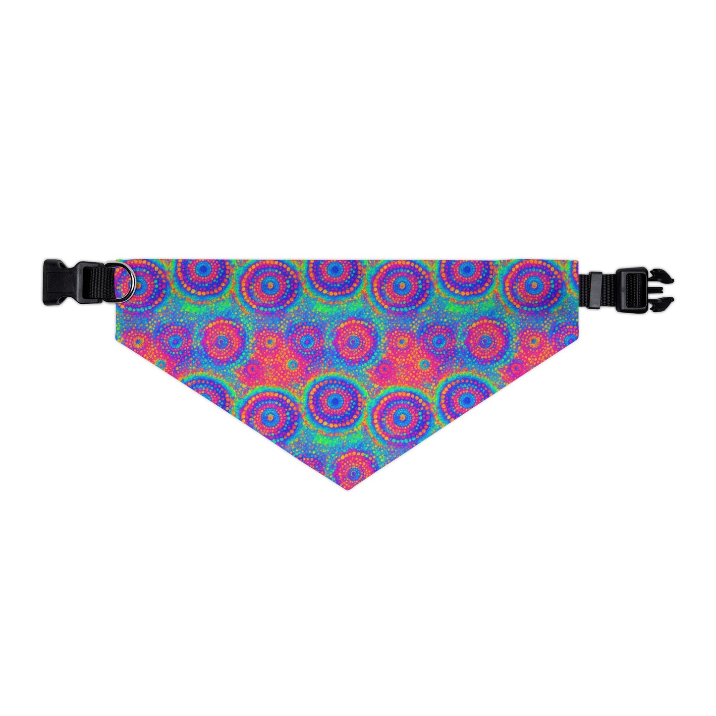 Poly Glow Pet Bandana Collar