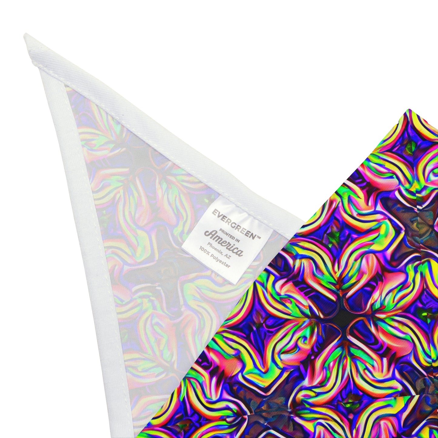 Glow Geo Pet Bandana