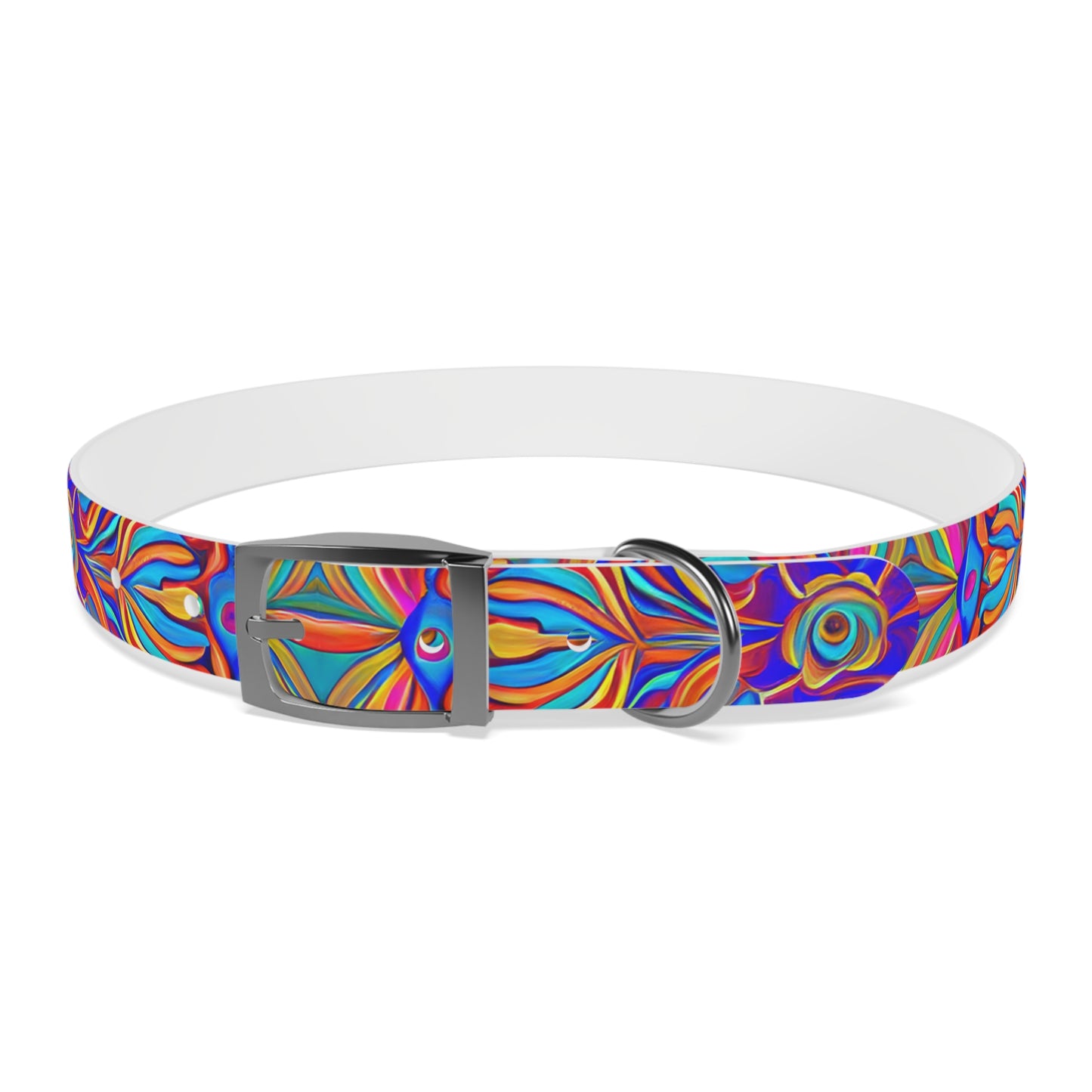 Psychedelic Spectrum Dog Collar