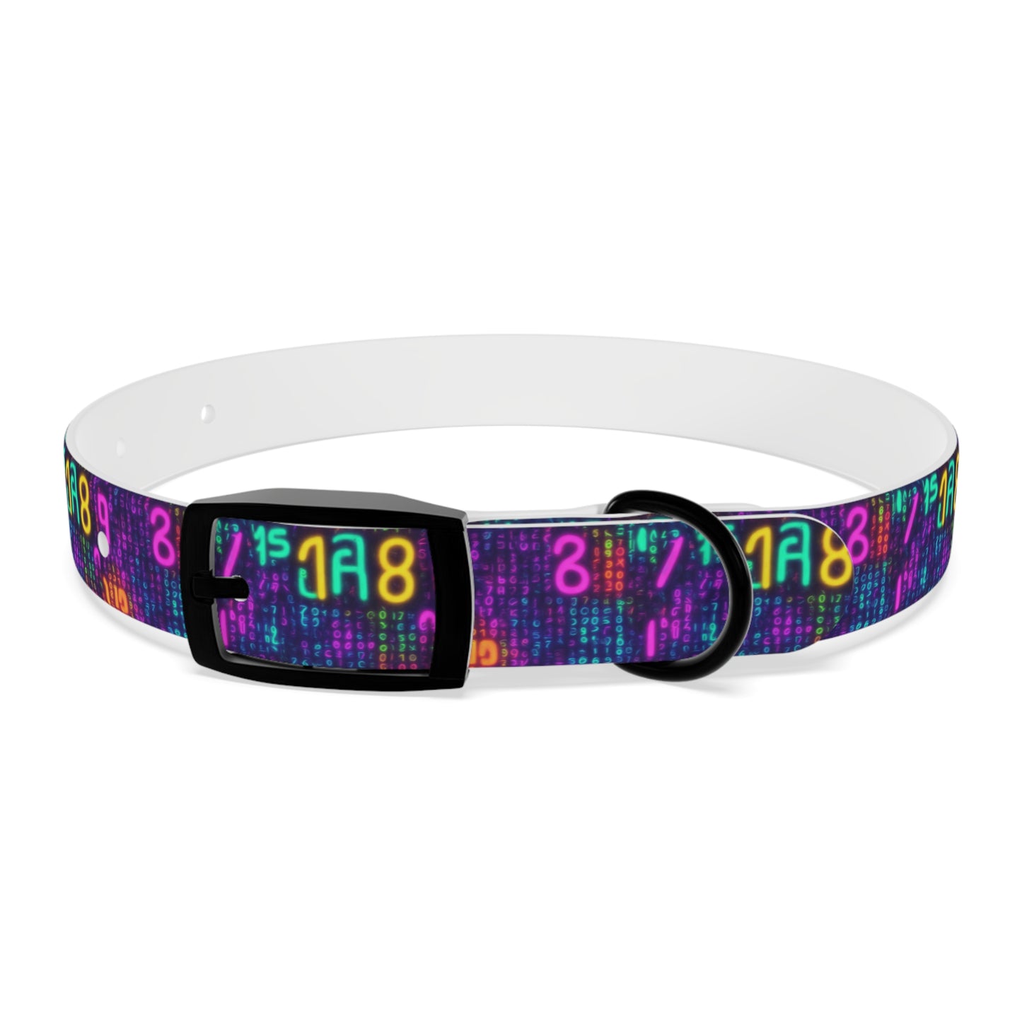 Trapped In The Matrix Dog Collar