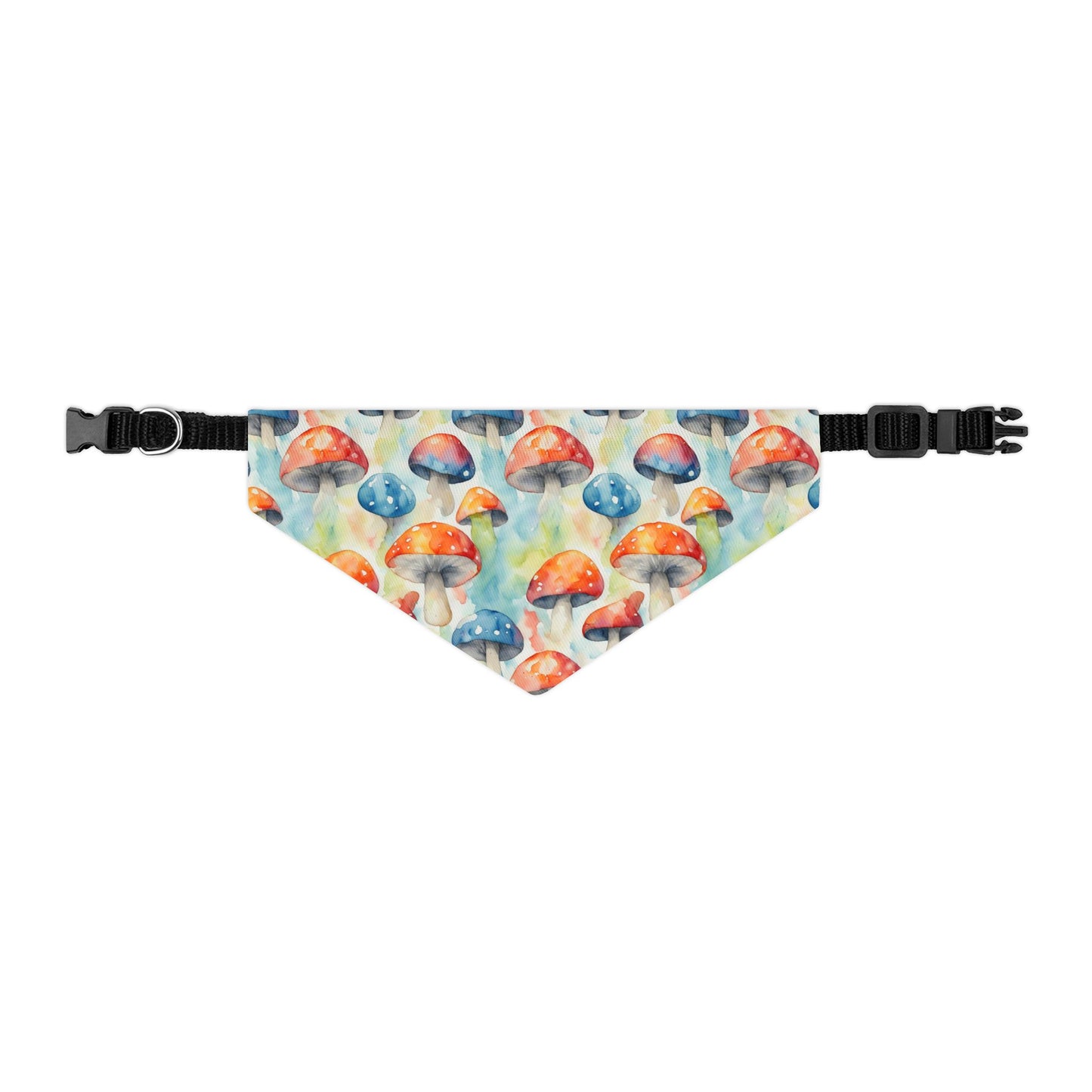 Mushroom Melody Pet Bandana Collar