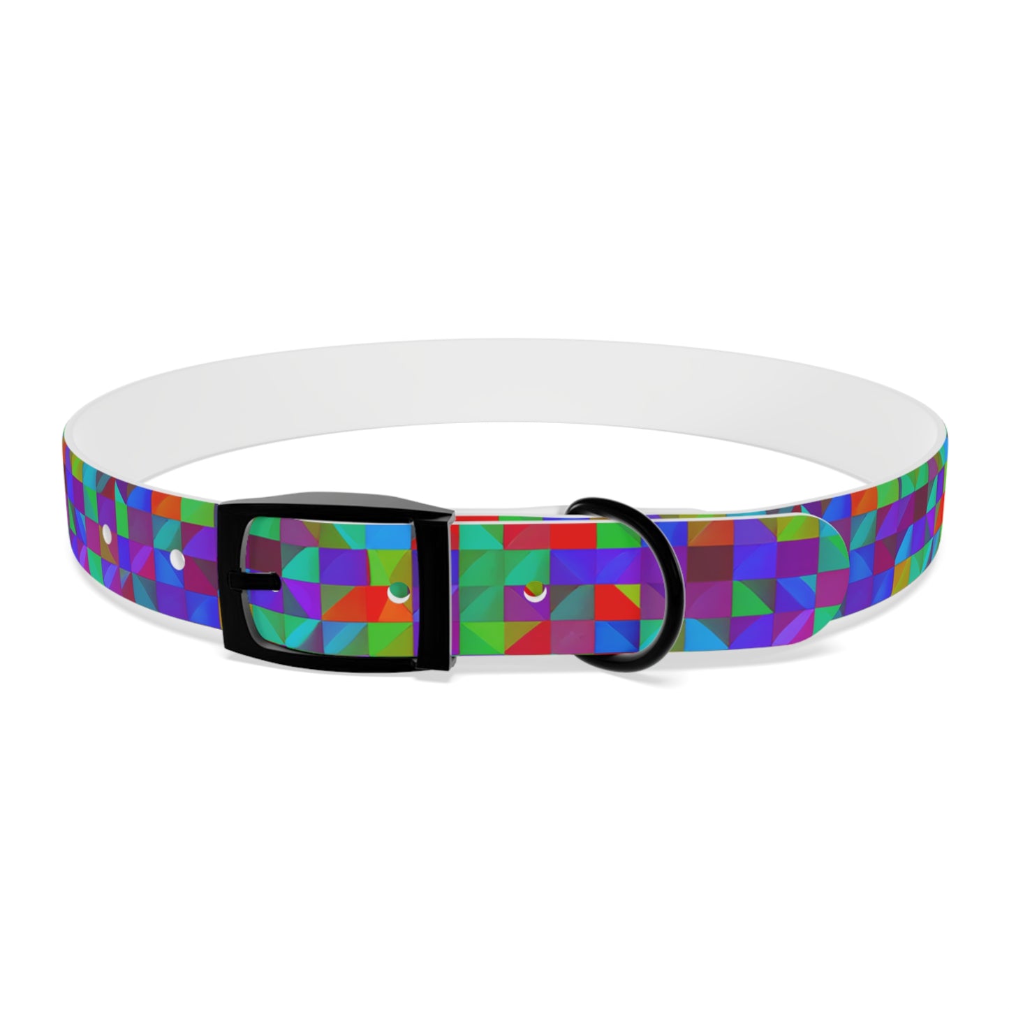 Prism Patterns Dog Collar