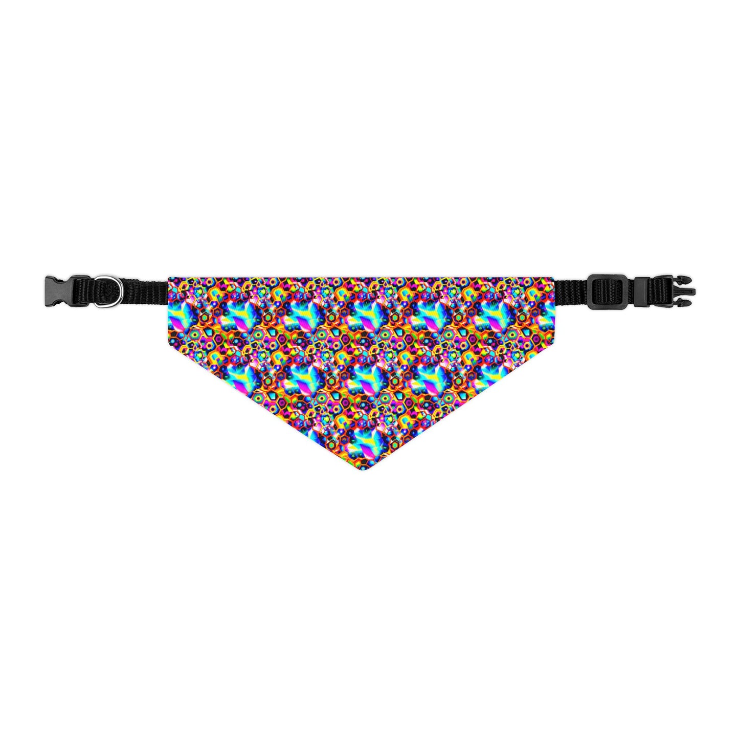 Cosmic Cascade Pet Bandana Collar