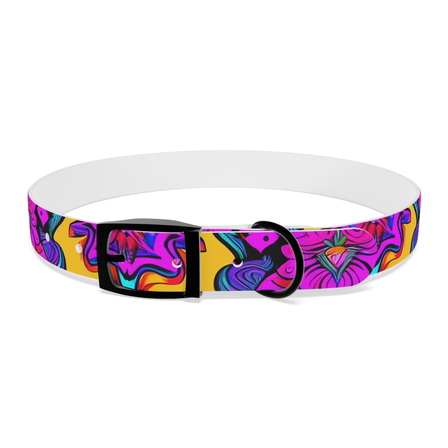 Vibrant Illusions Dog Collar