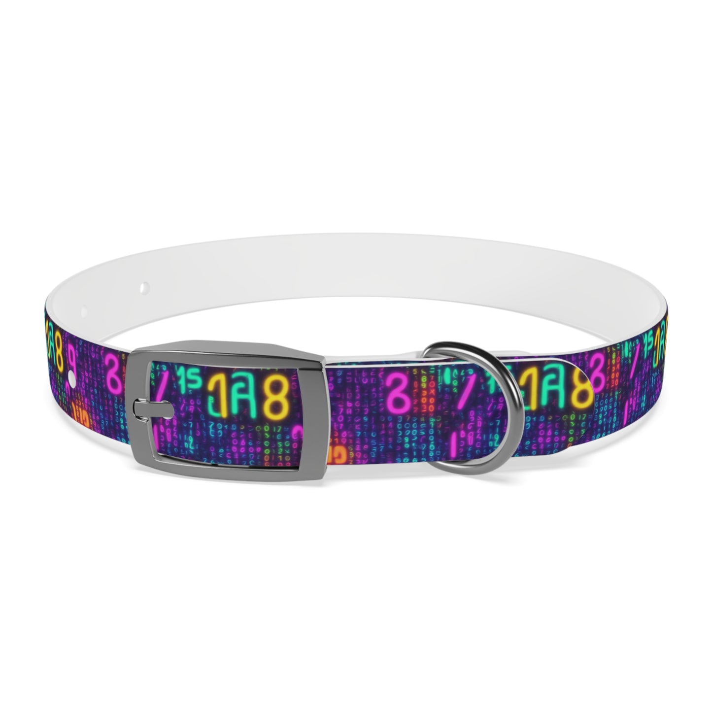 Trapped In The Matrix Dog Collar