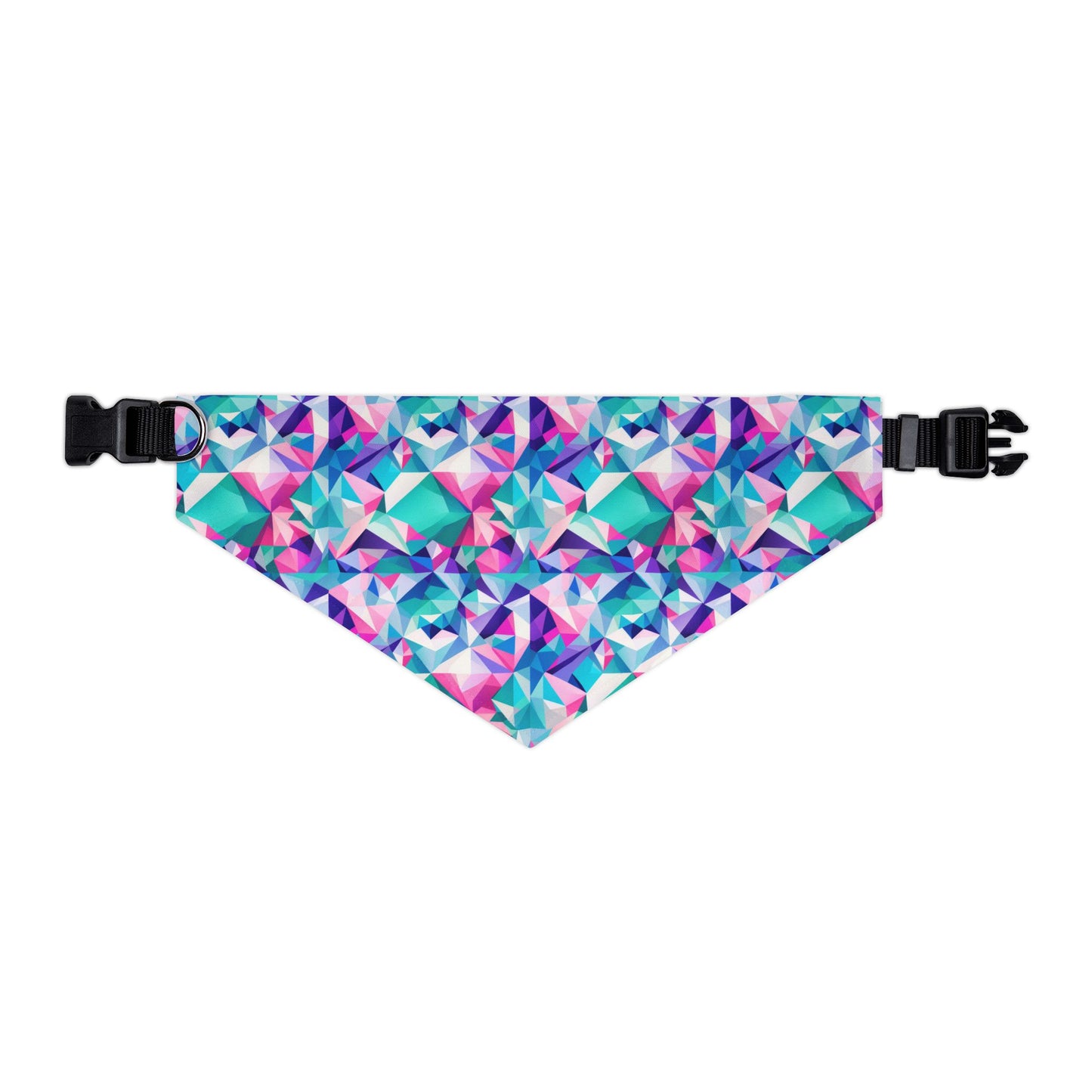 Fractal Flair Pet Bandana Collar