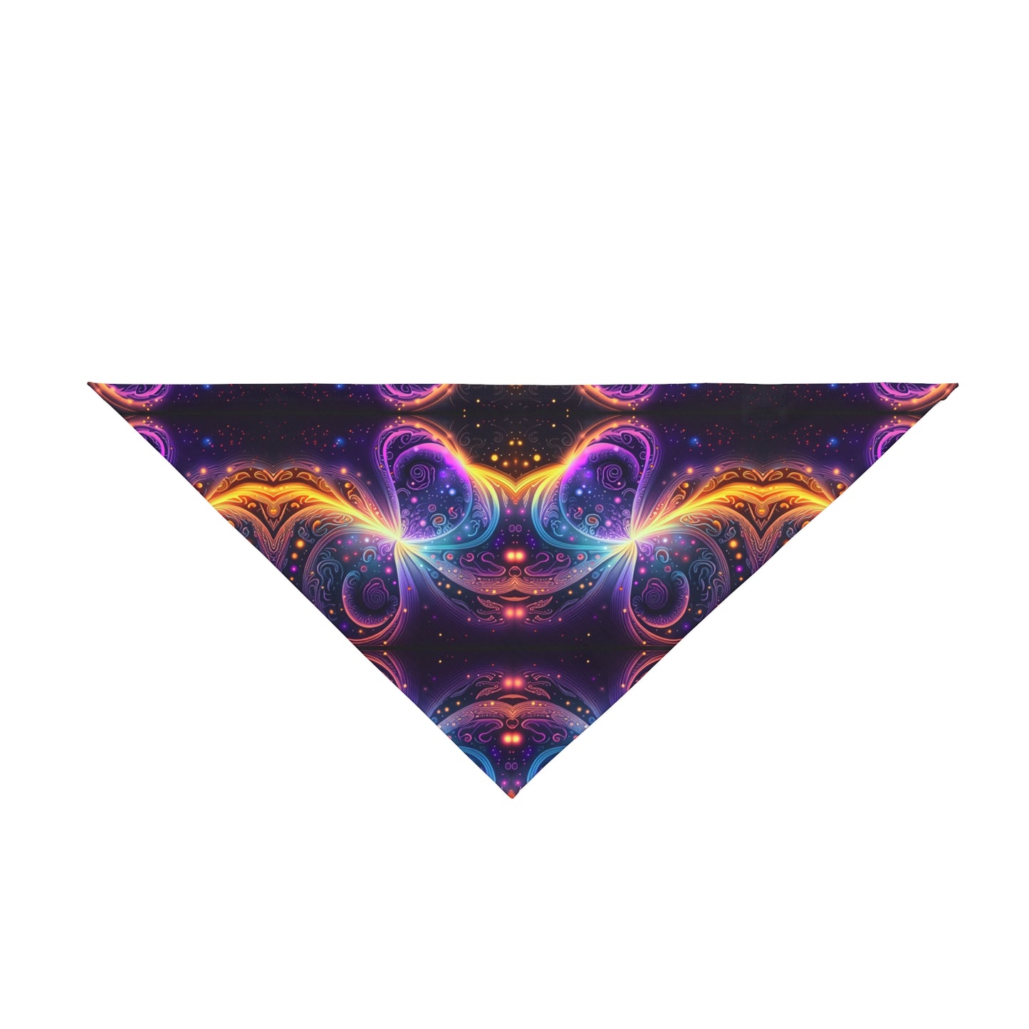 Neon Trance Pet Bandana