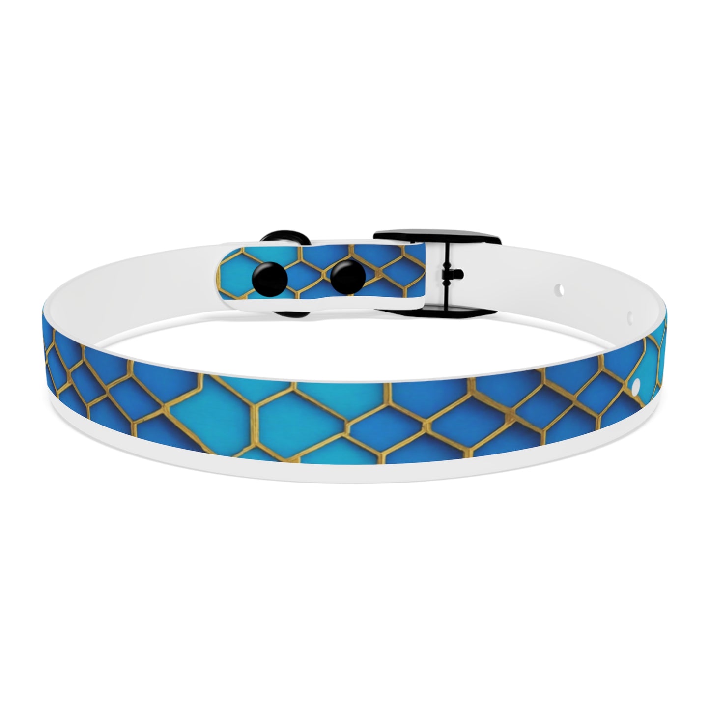 Hexagonal Harmony Dog Collar