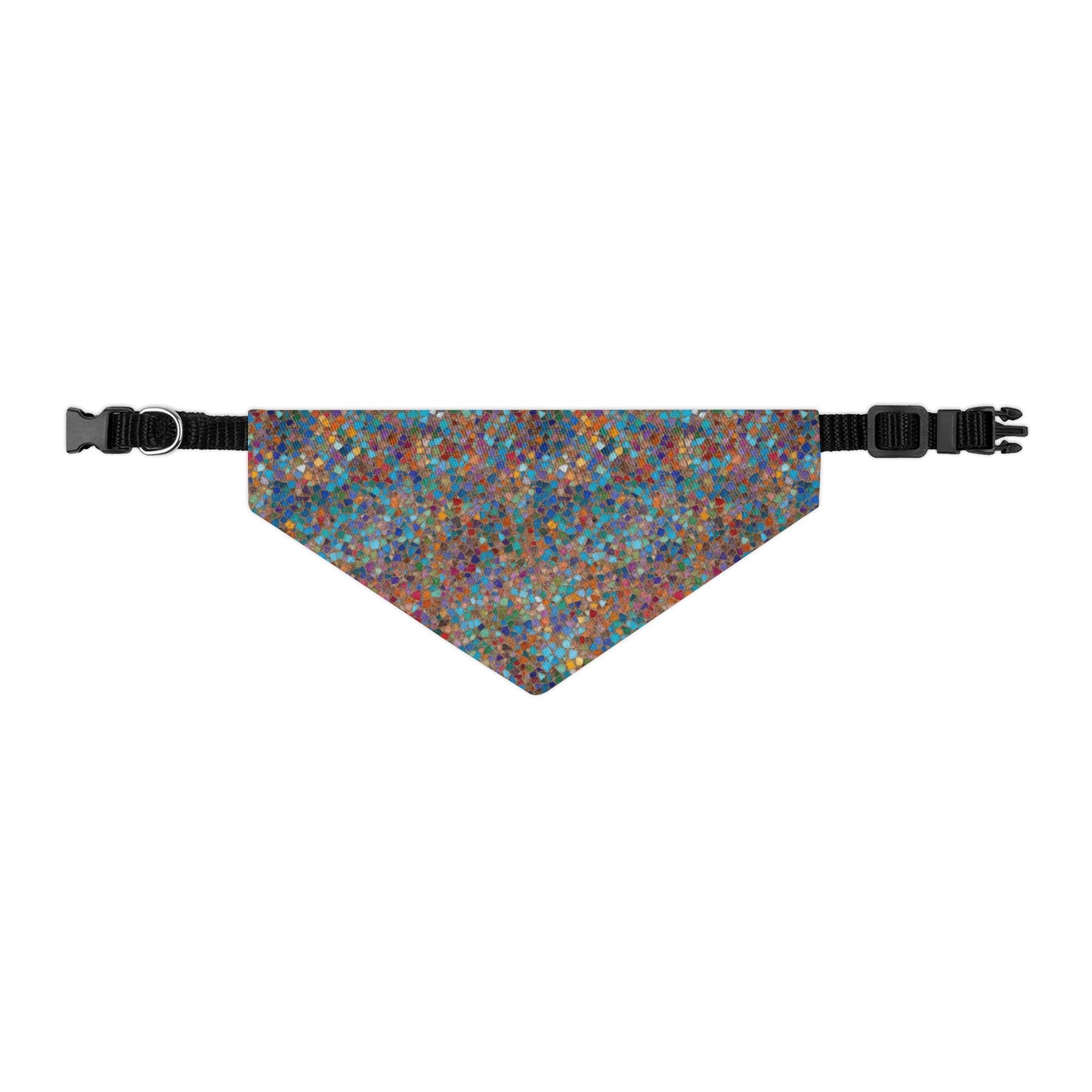 Fractal Flow Pet Bandana Collar