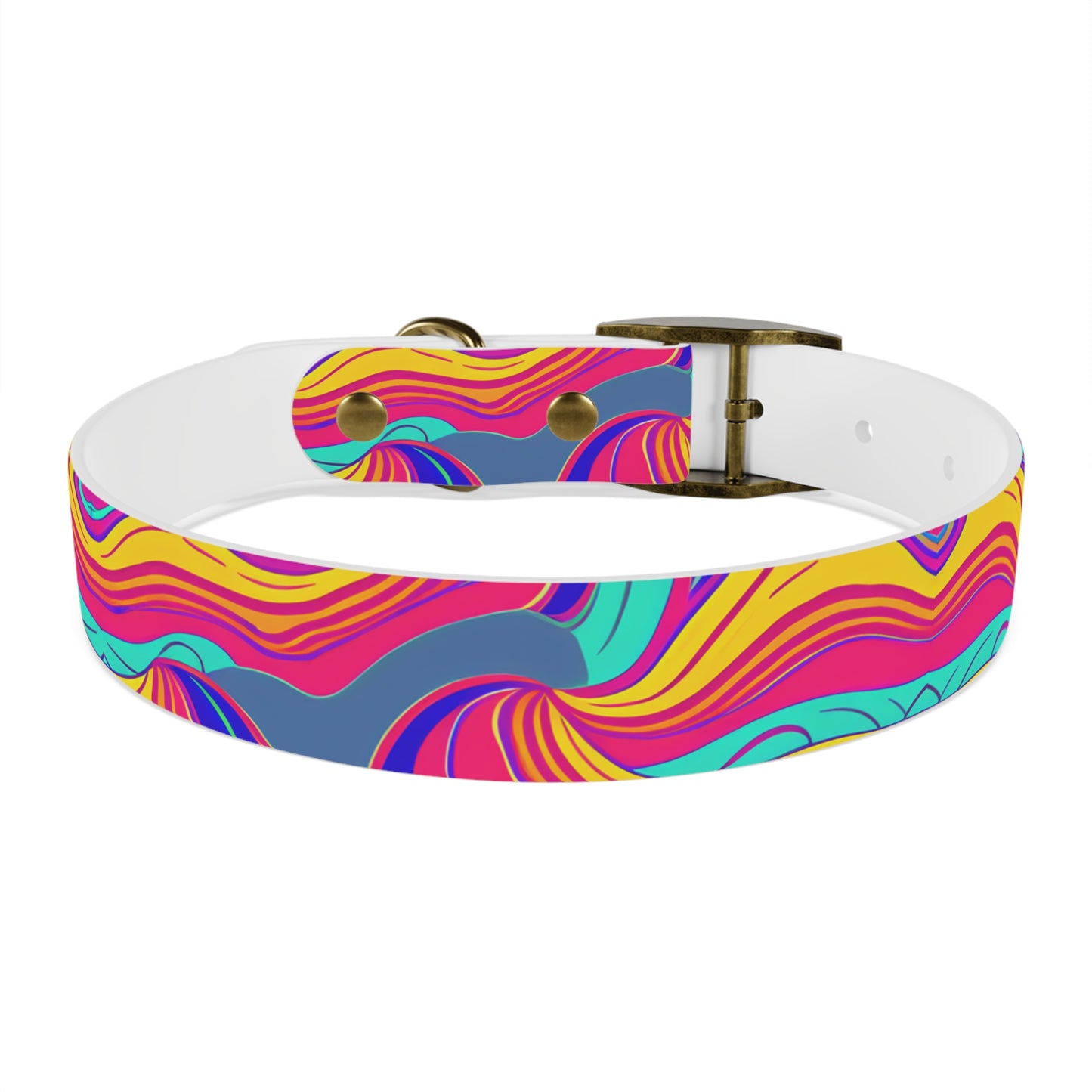 Psychedelic Grove Dog Collar