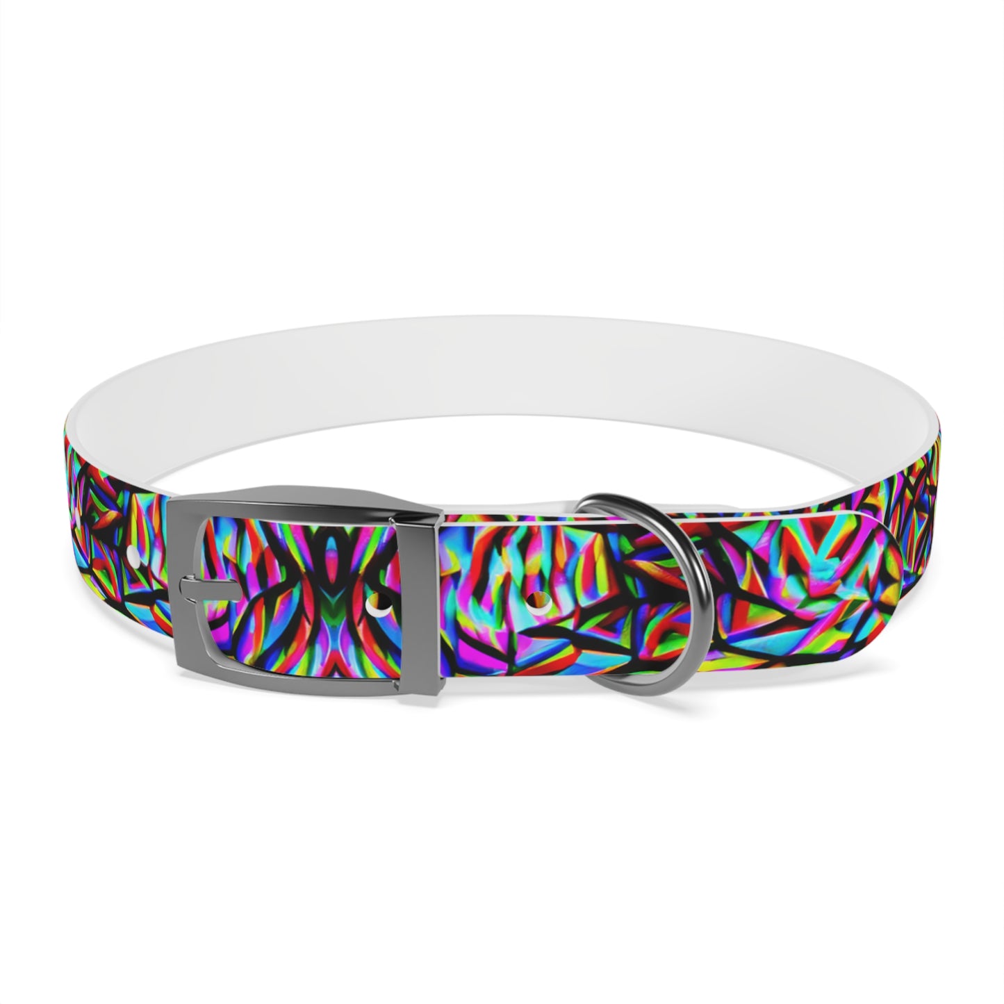 Mind Melt Patterns Dog Collar