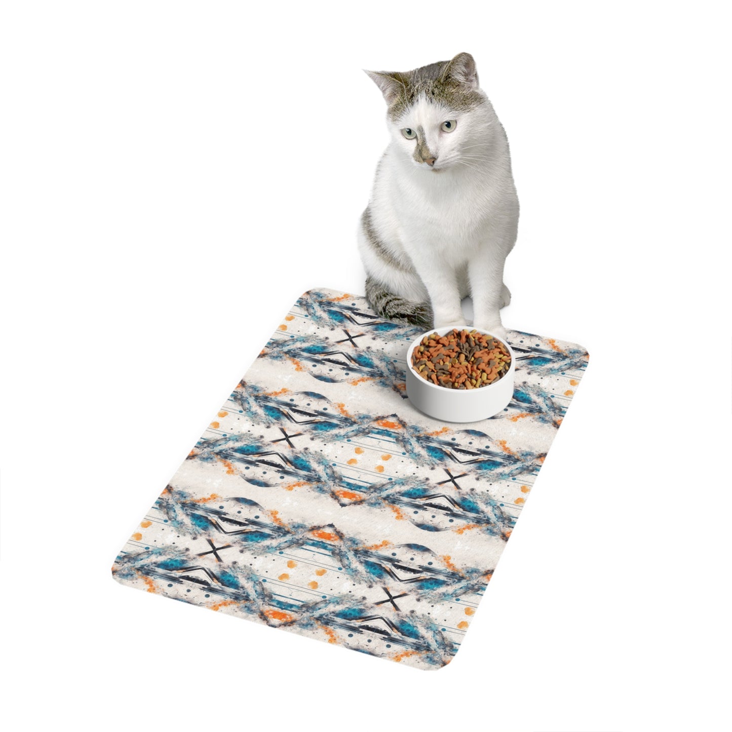 Vibrant Illusions Pet Food Mat (12x18)