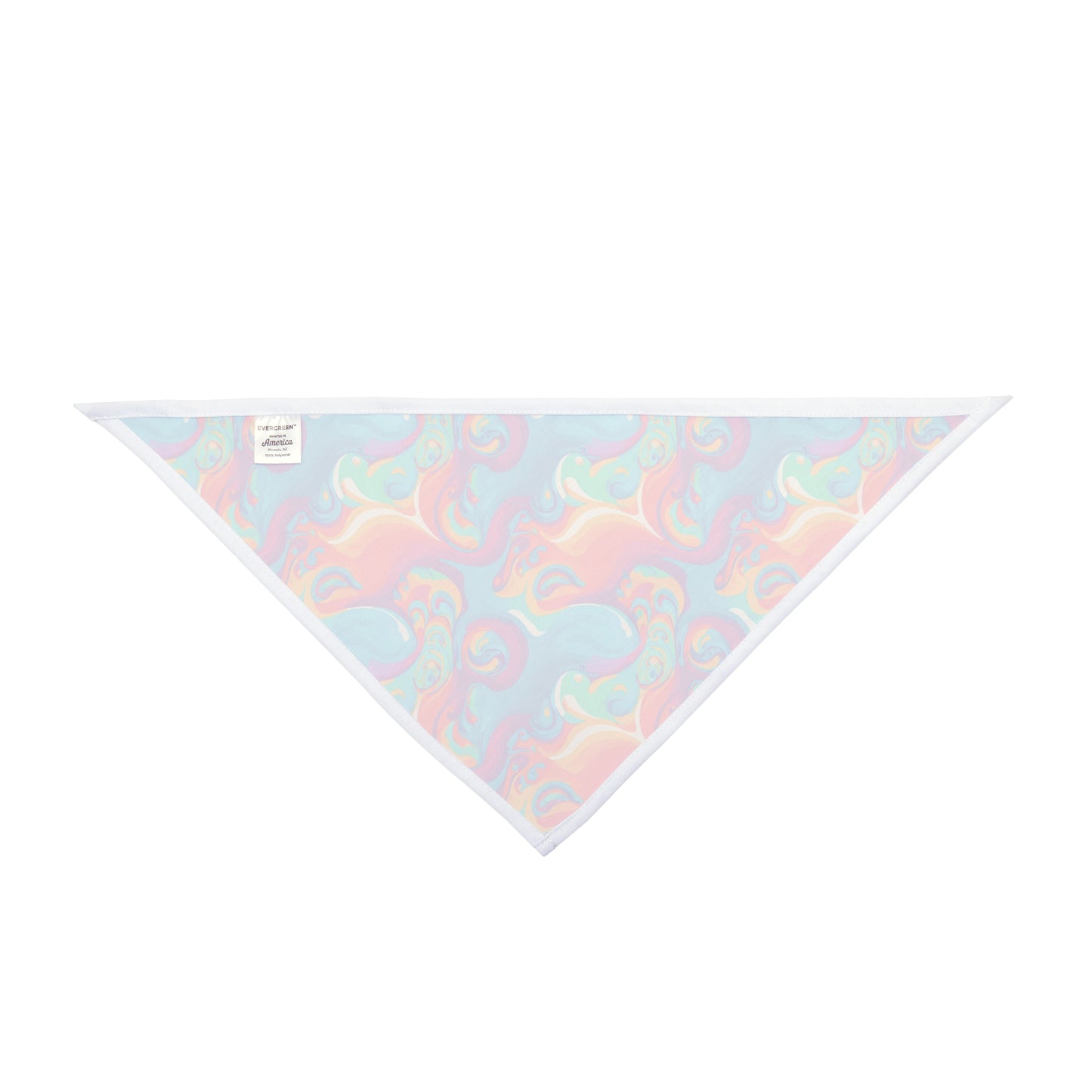 Rainbow Ripple Pet Bandana