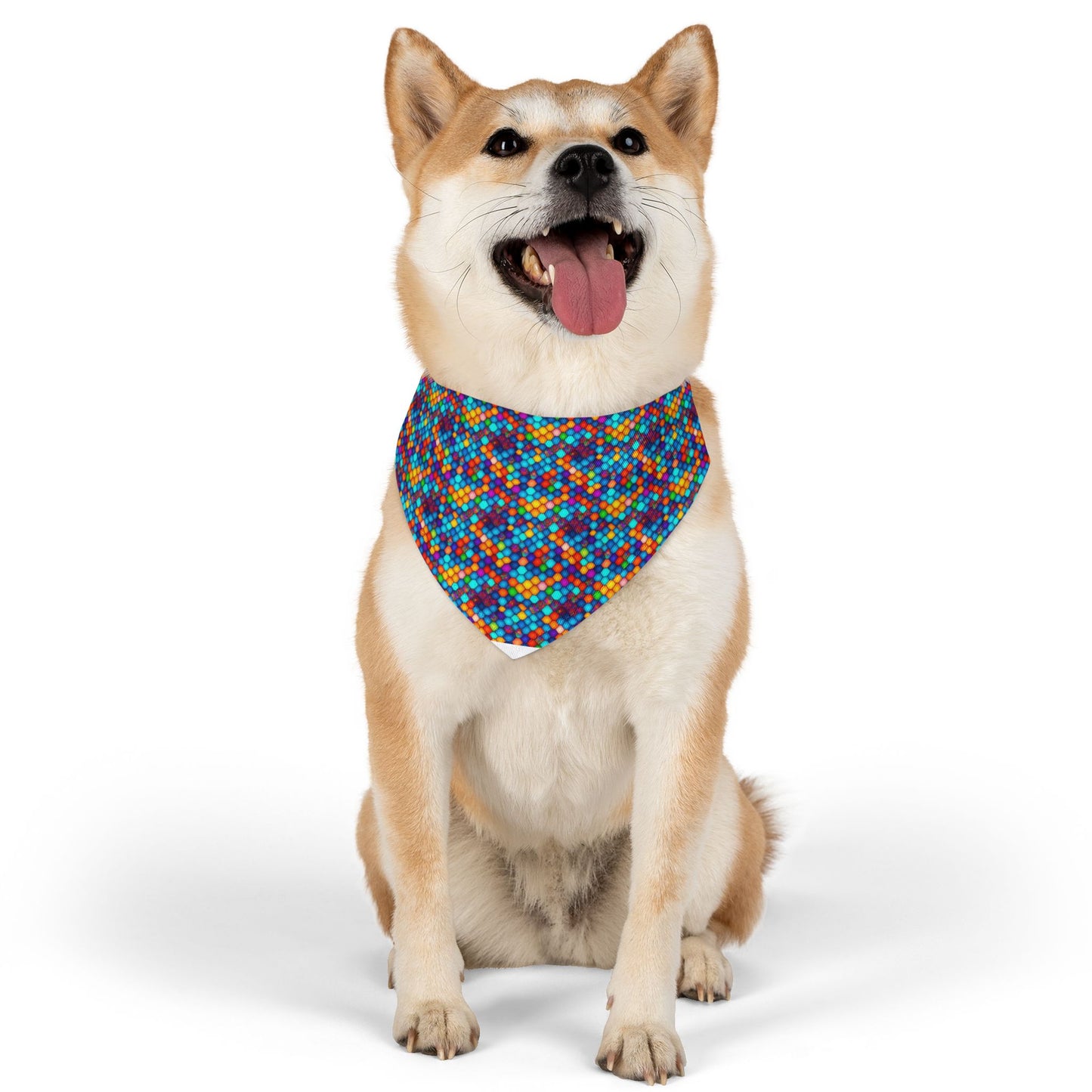 Hexa Spectrum Pet Bandana Collar