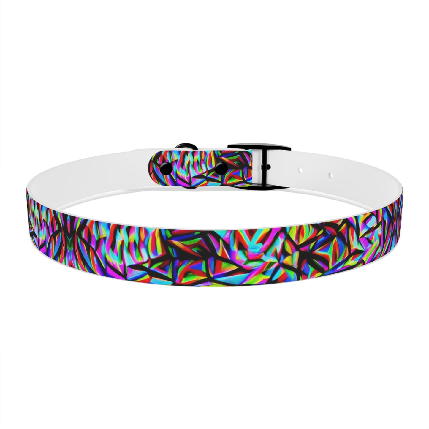 Mind Melt Patterns Dog Collar