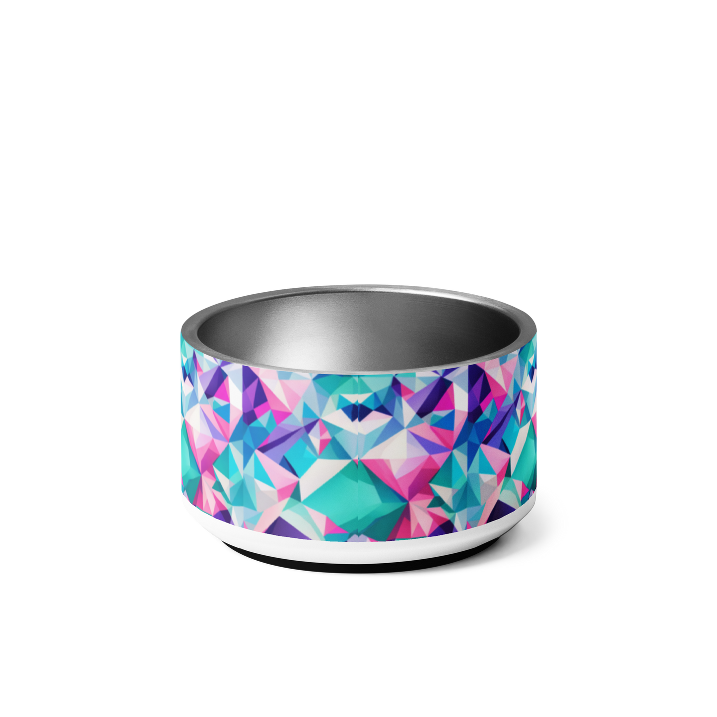 Fractal Flair Stainless Steel Pet Bowl