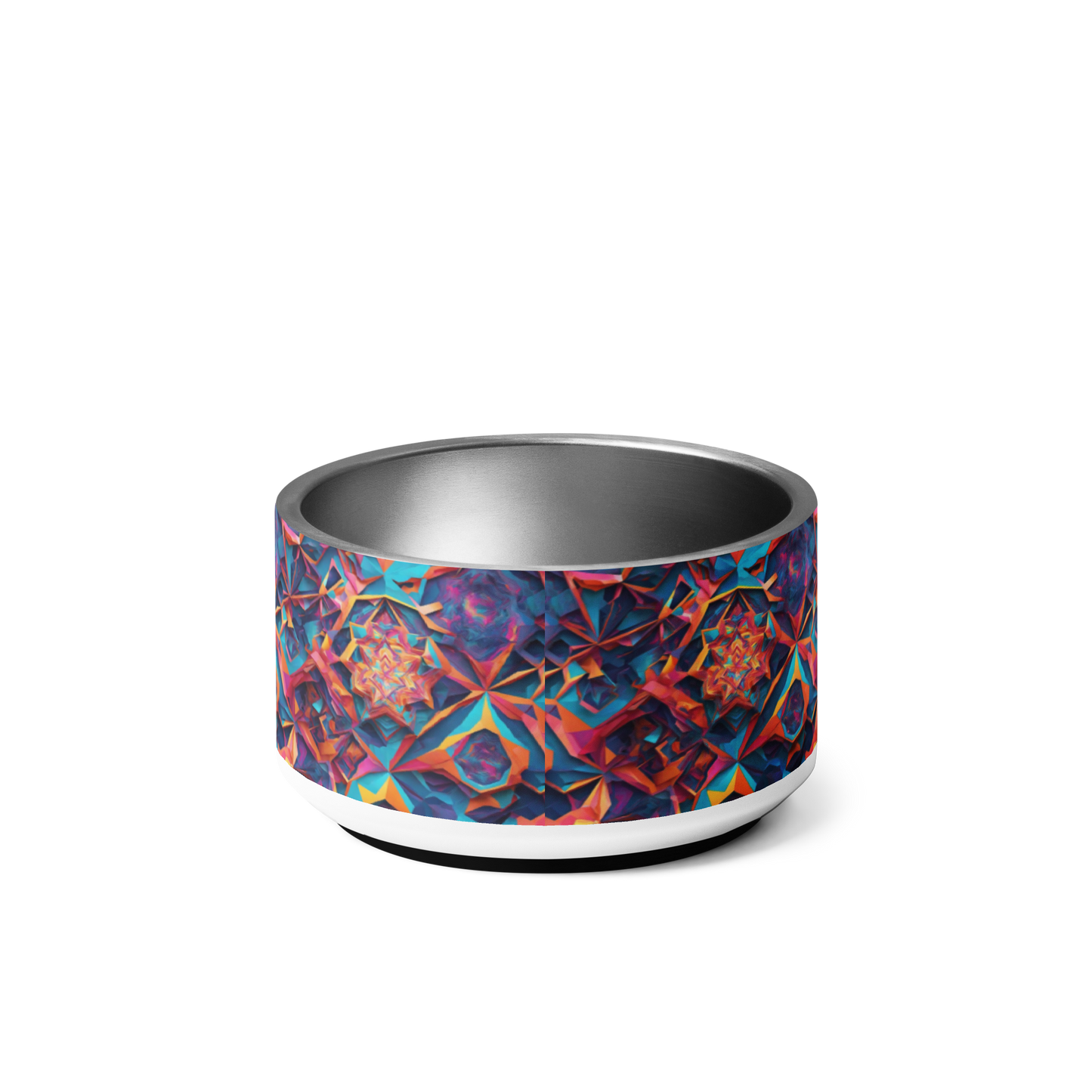 Kaleido Magic Stainless Steel Pet Bowl