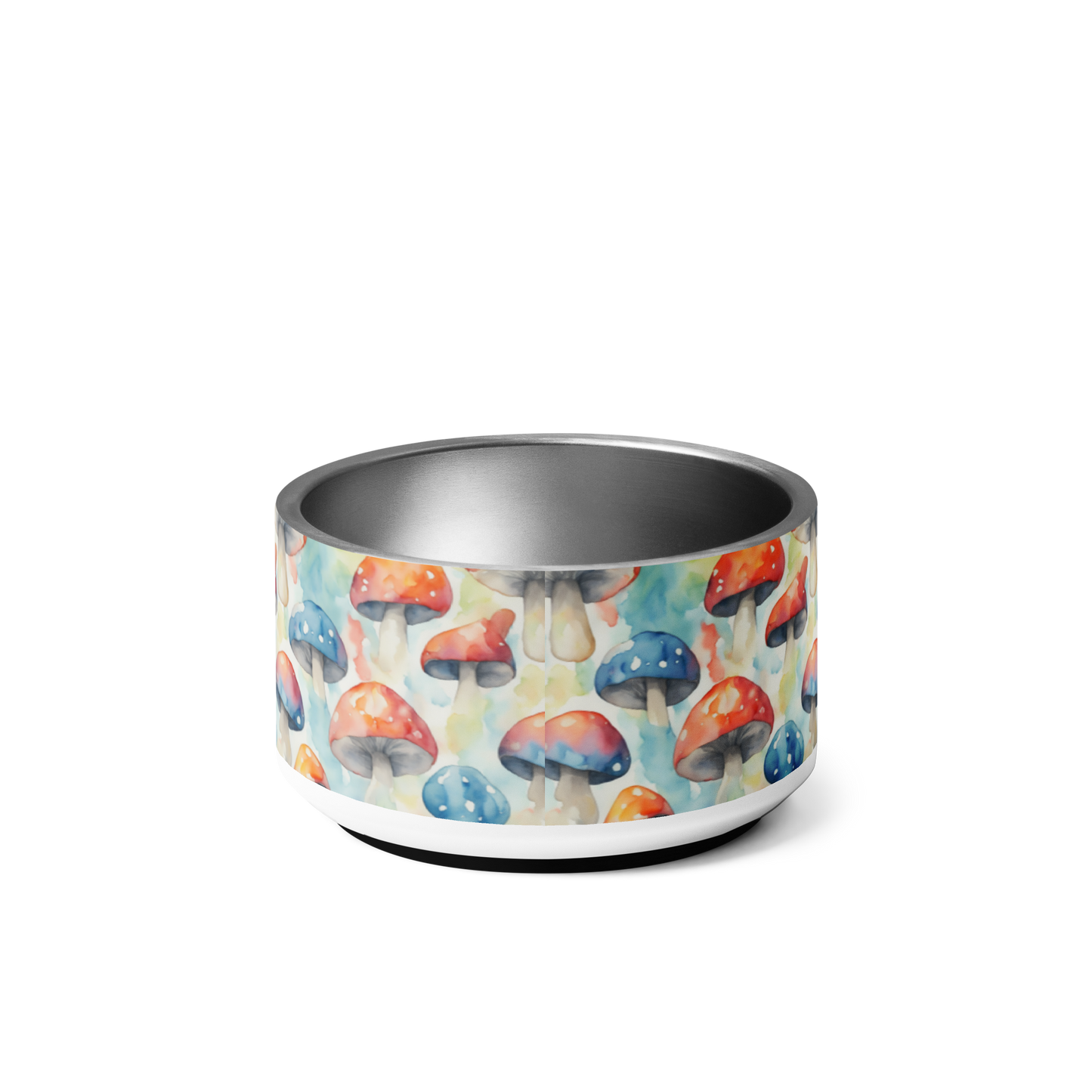 PeMushroom Melody Stainless Steel Pet Bowl