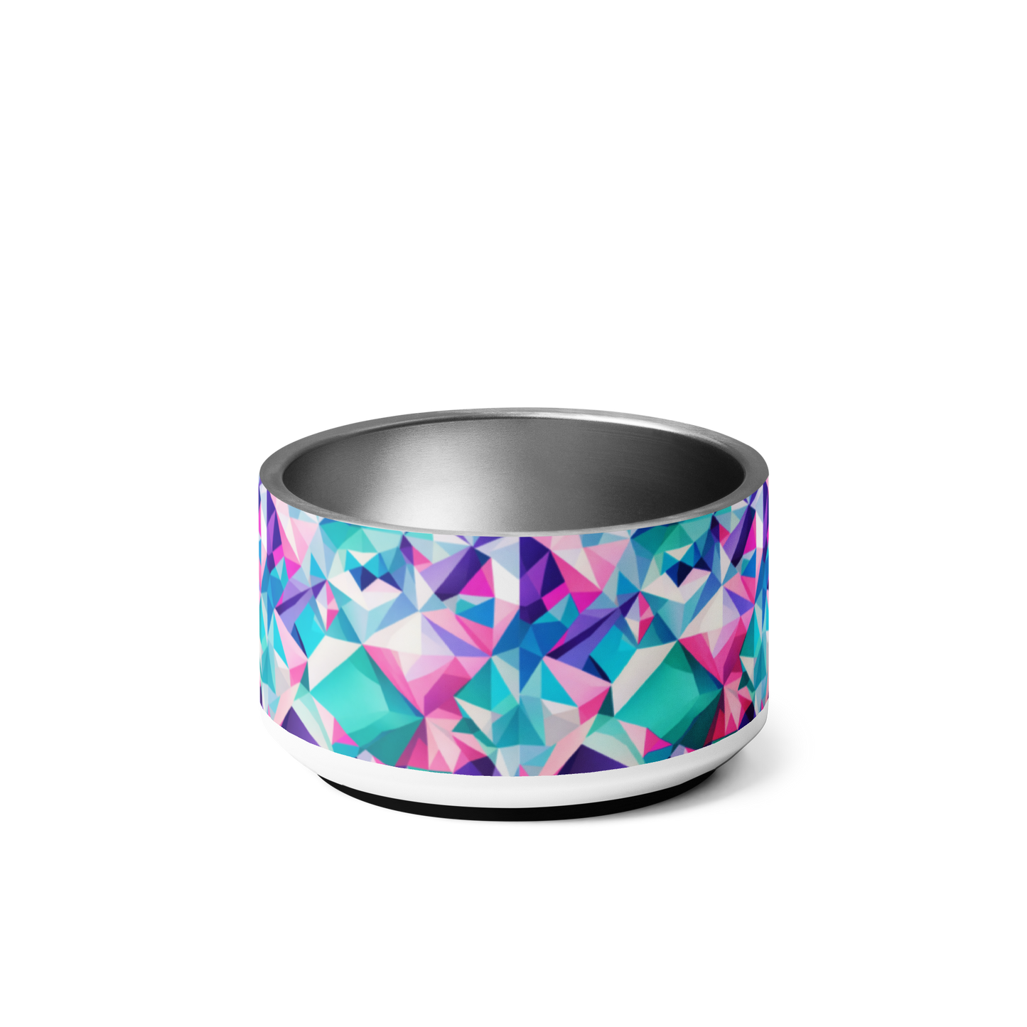 Fractal Flair Stainless Steel Pet Bowl