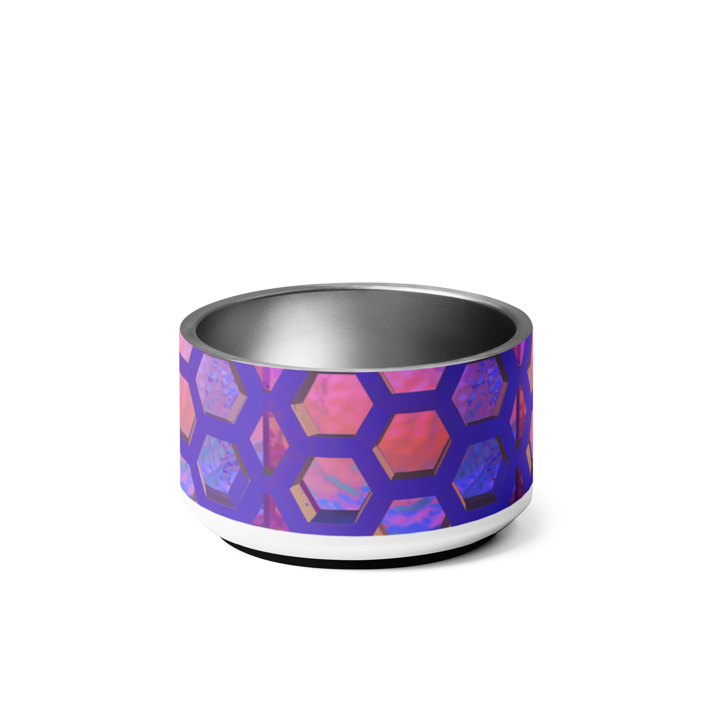 Hexa Bliss Stainless Steel Pet Bowl