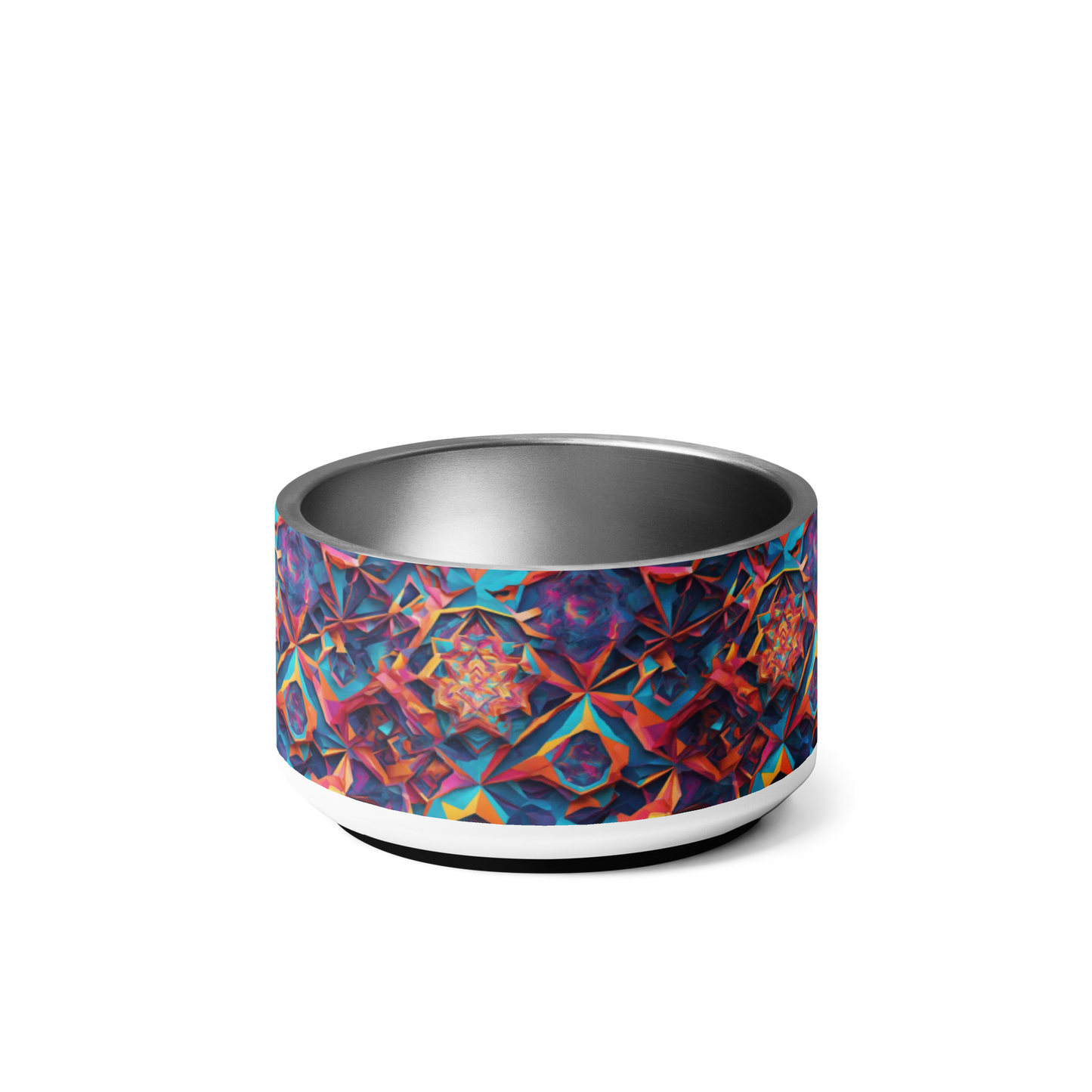 Kaleido Magic Stainless Steel Pet Bowl