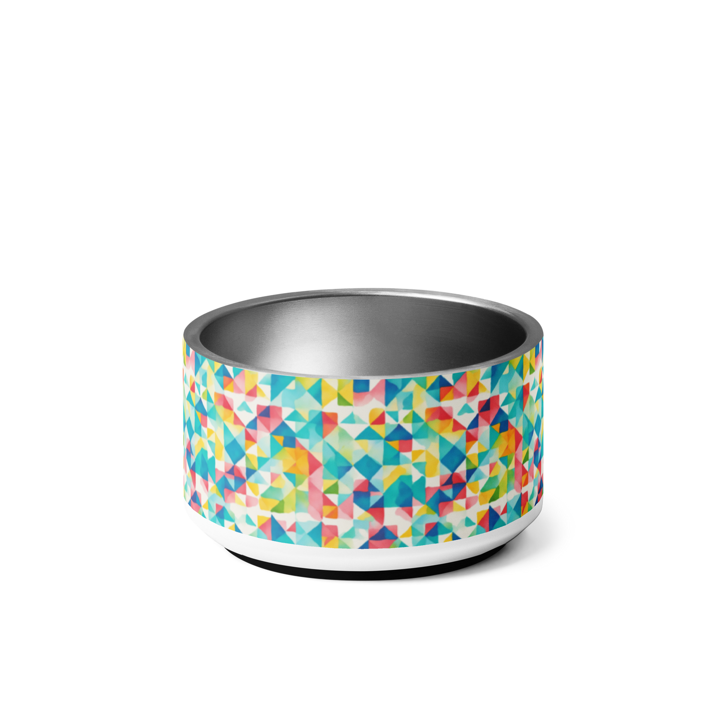 Mosaic Mirage Stainless Steel Pet Bowl