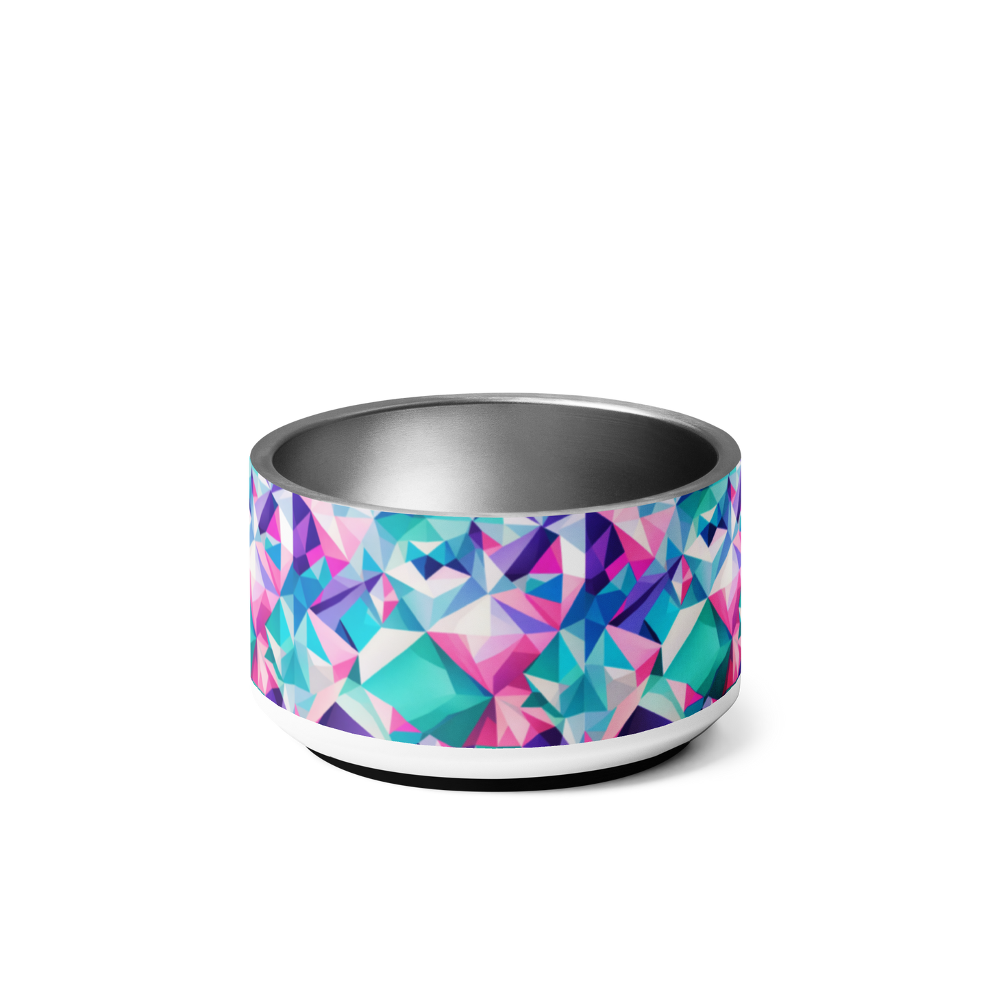 Fractal Flair Stainless Steel Pet Bowl