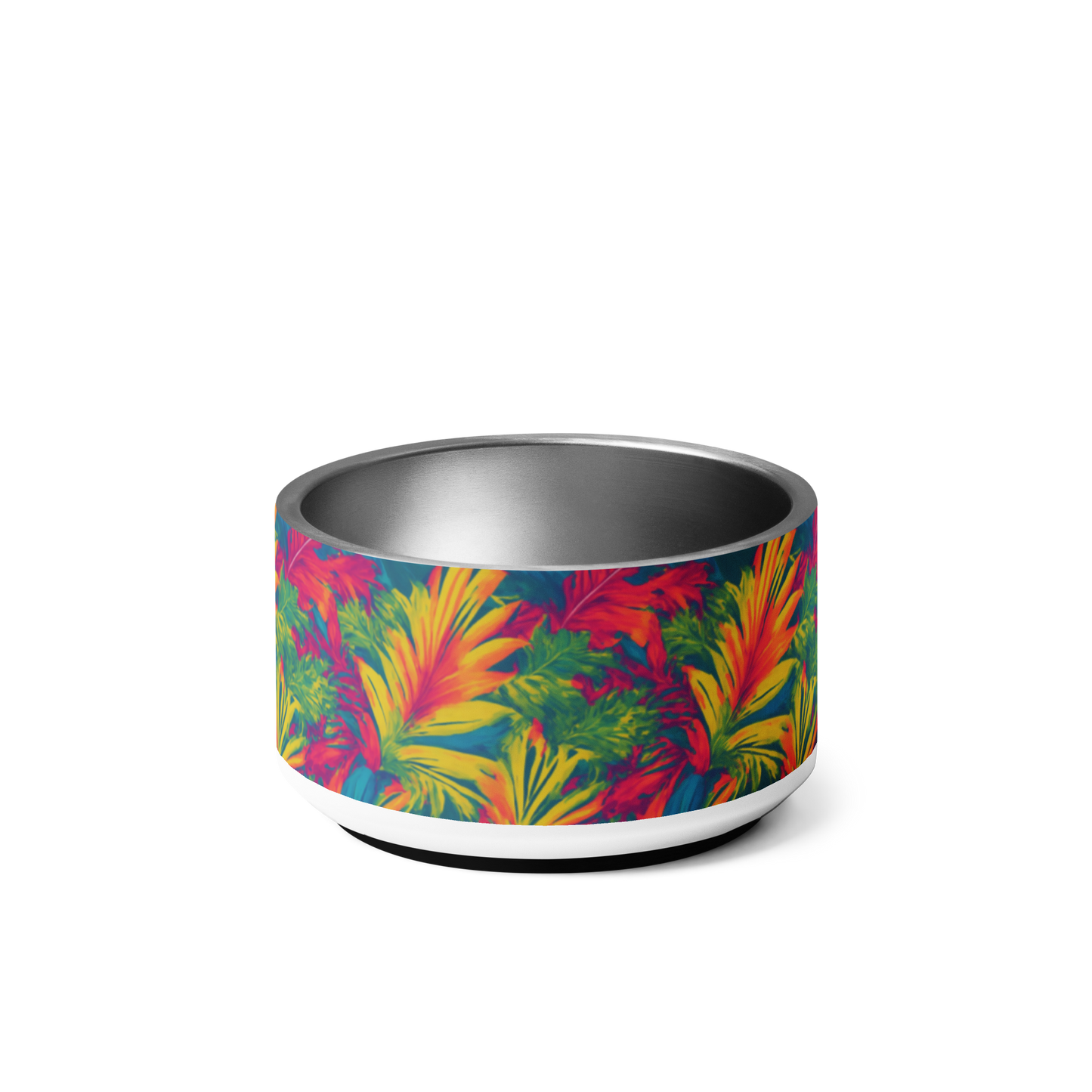 Meadow Melody Stainless Steel Pet Bowl