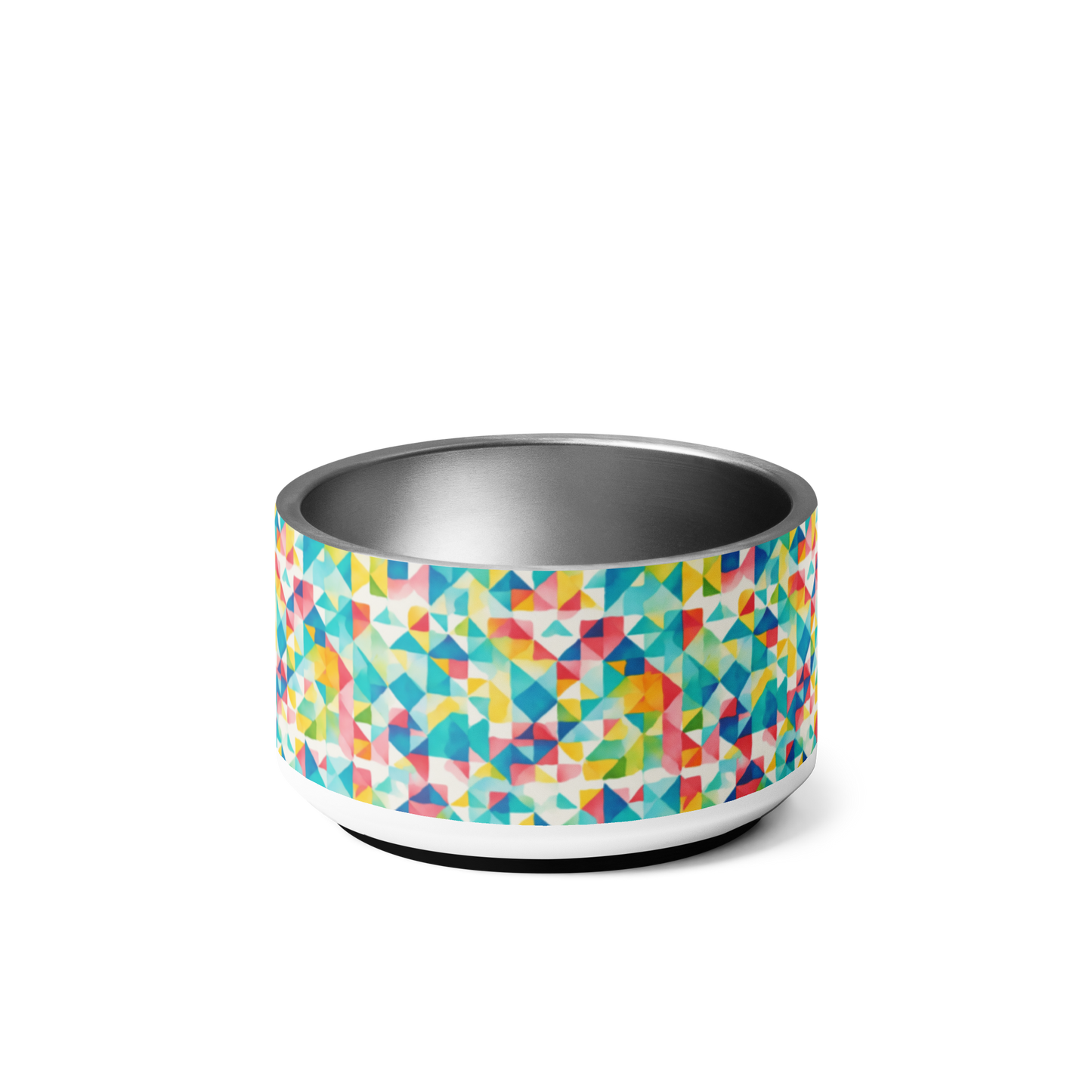 Mosaic Mirage Stainless Steel Pet Bowl