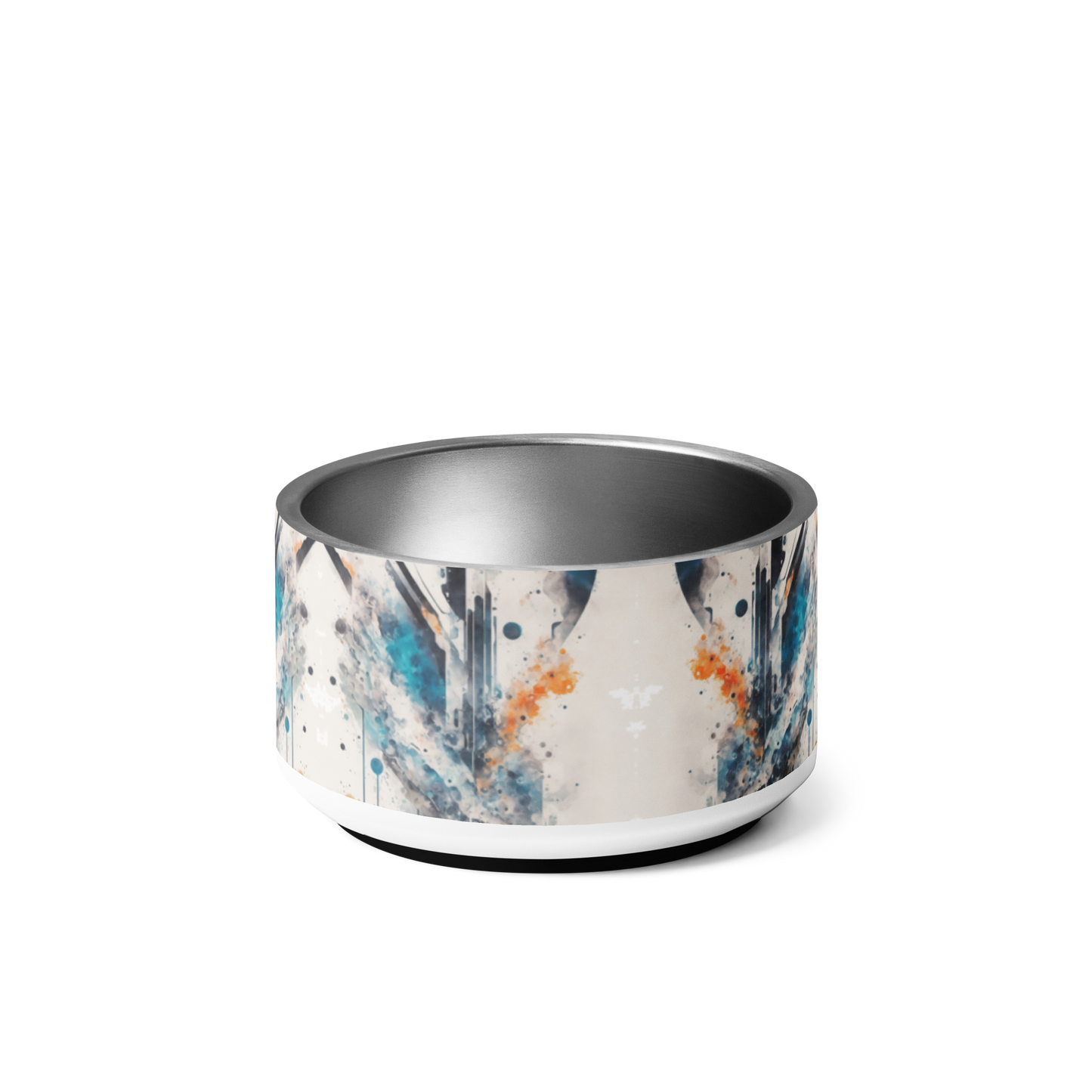 Vibrant Vandal Stainless Steel Pet Bowl