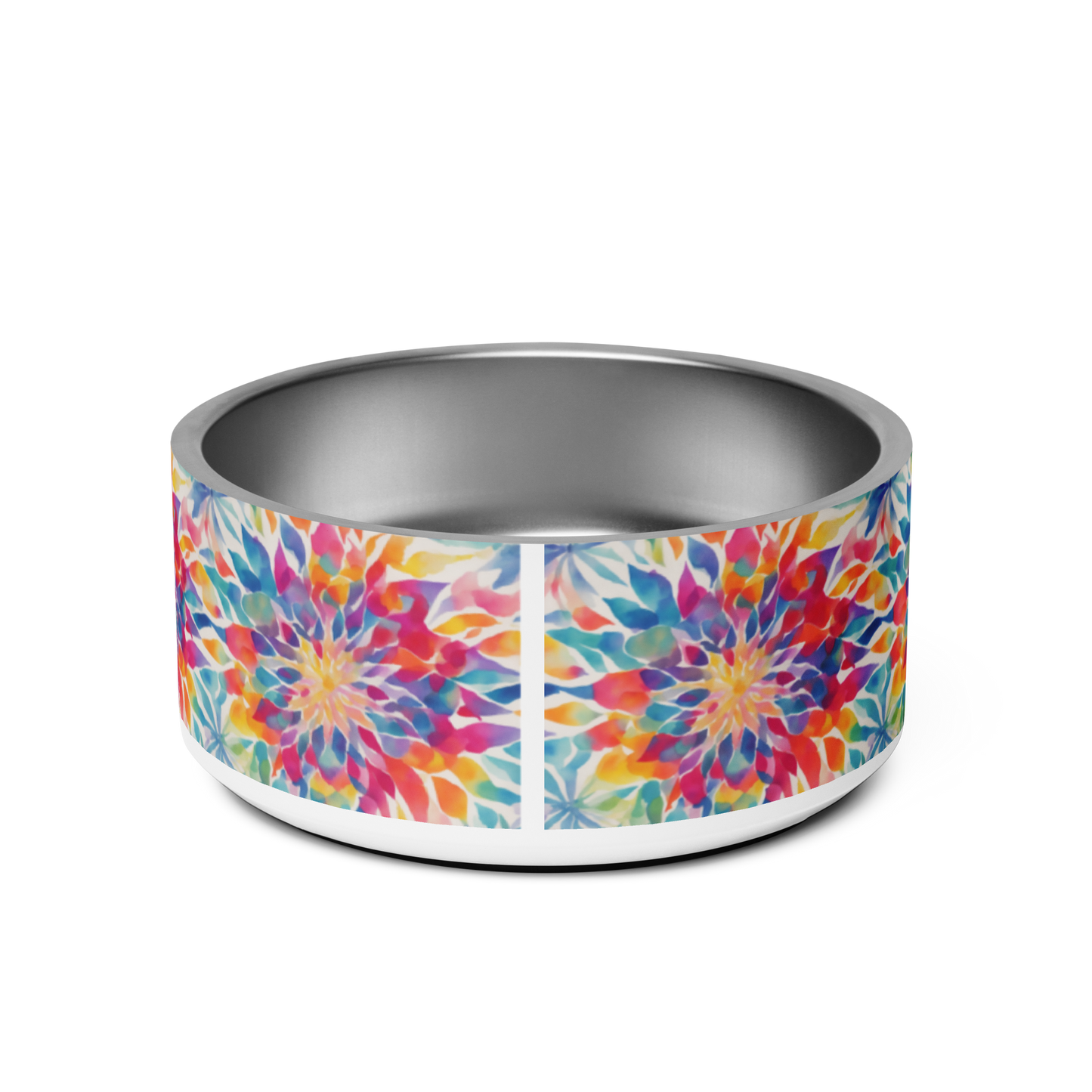 Mandala Mirage Stainless Steel Pet Bowl