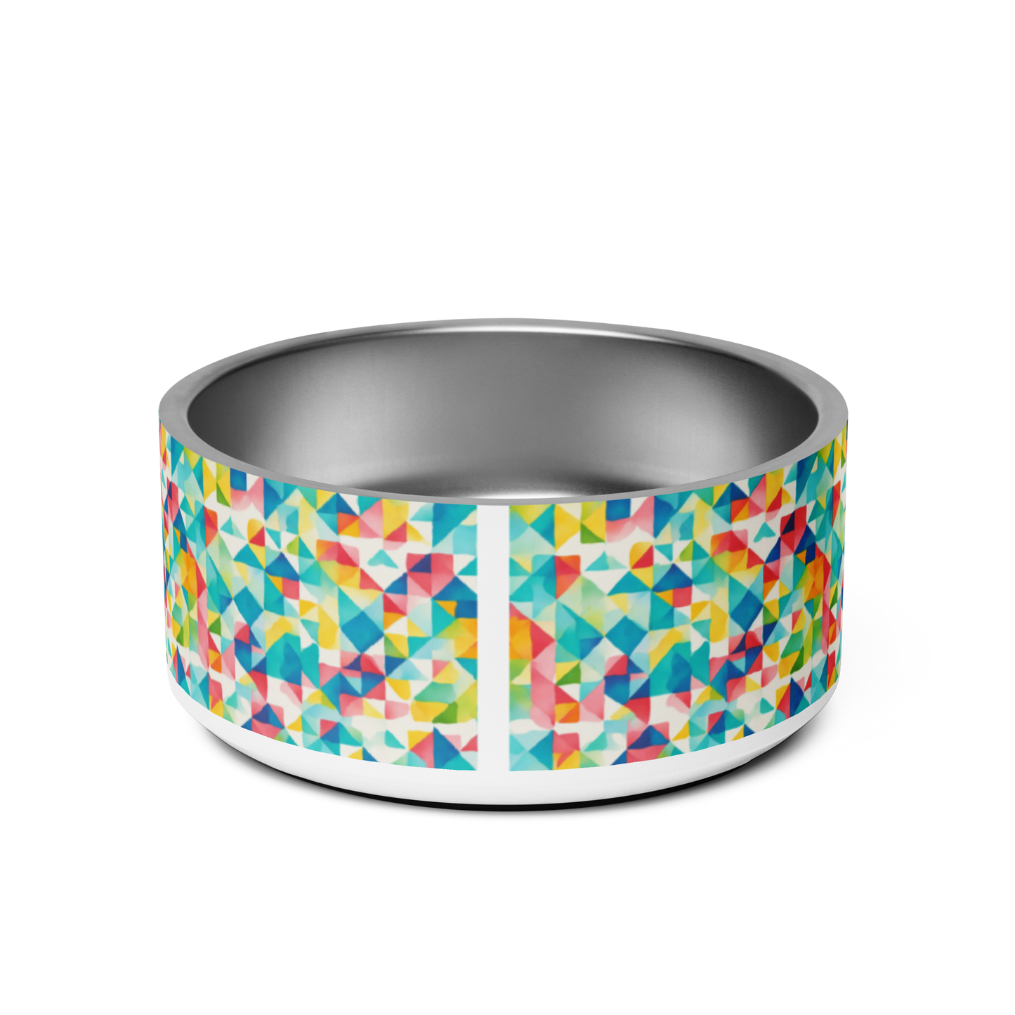 Mosaic Mirage Stainless Steel Pet Bowl